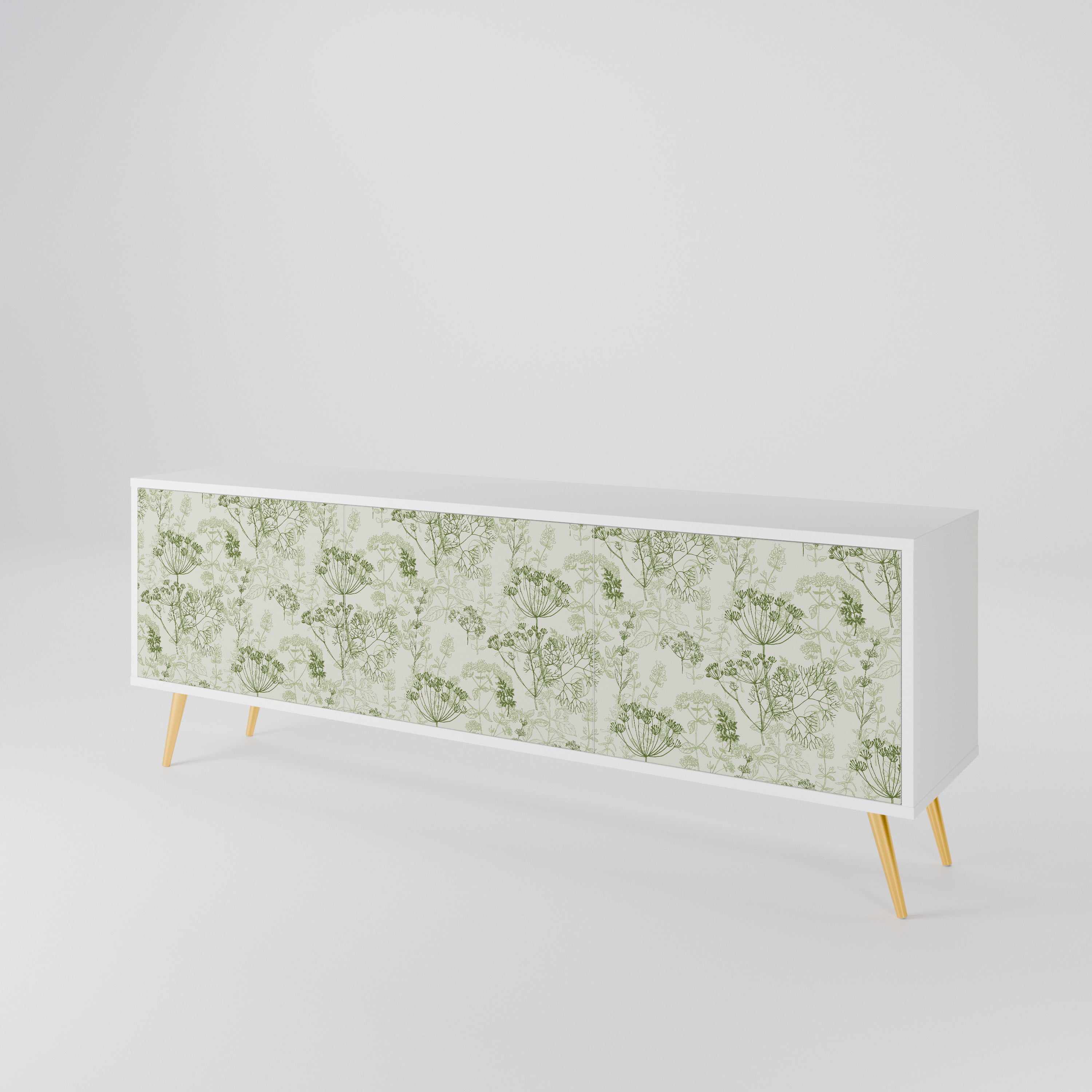 FENNEL BALDACHIN 3-türiges TV-Lowboard