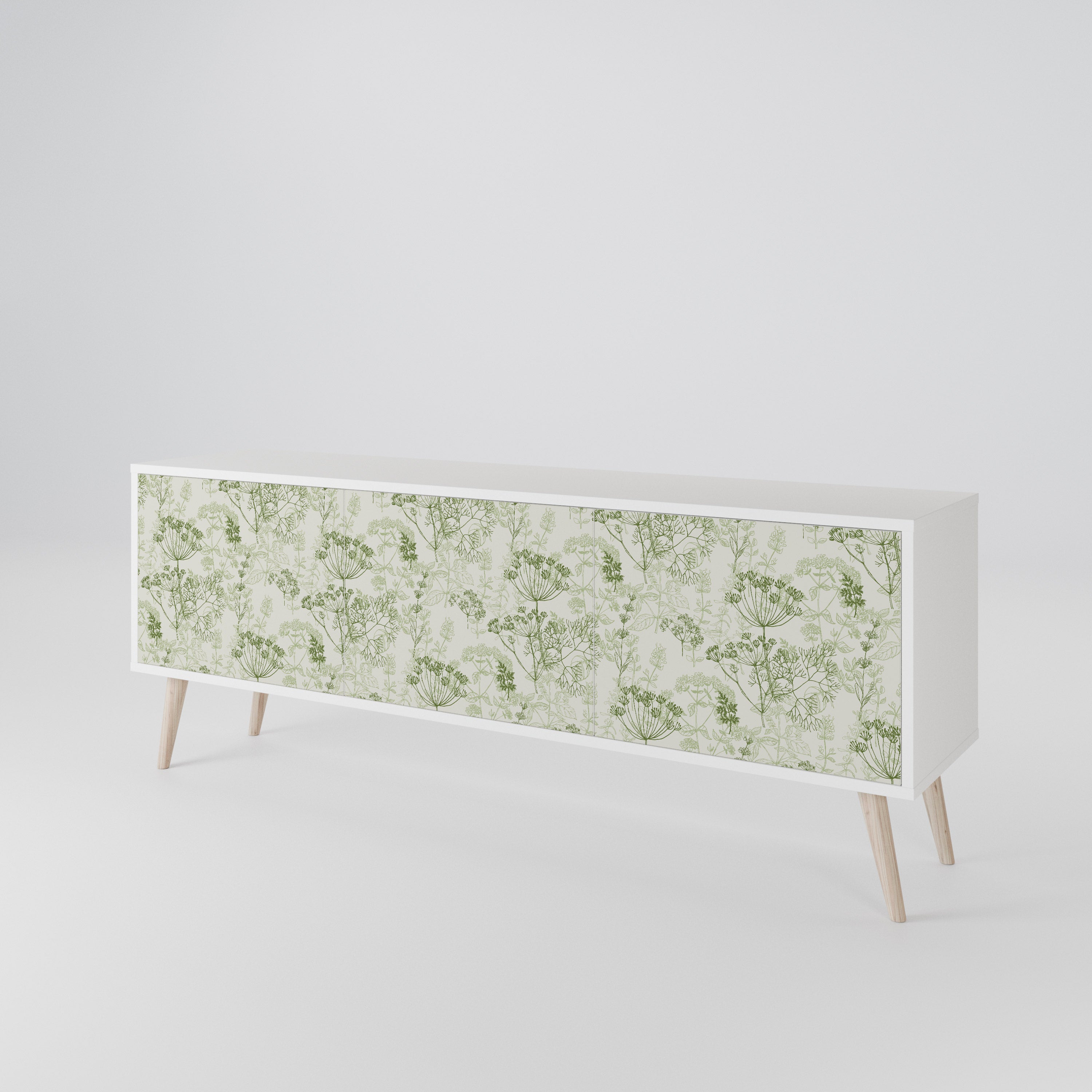 FENNEL BALDACHIN 3-türiges TV-Lowboard