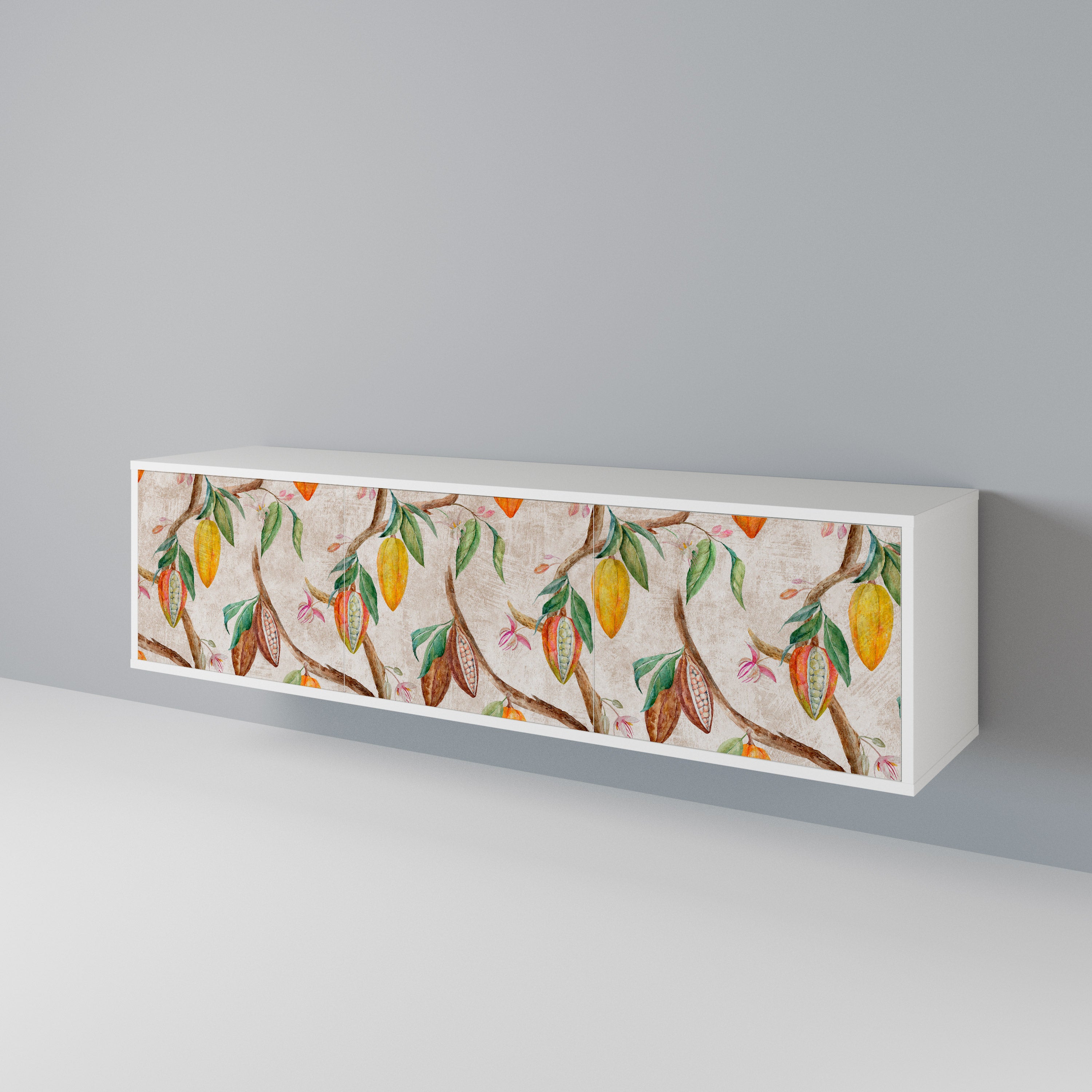 COCOA FRUITS 3-Door TV Cabinet