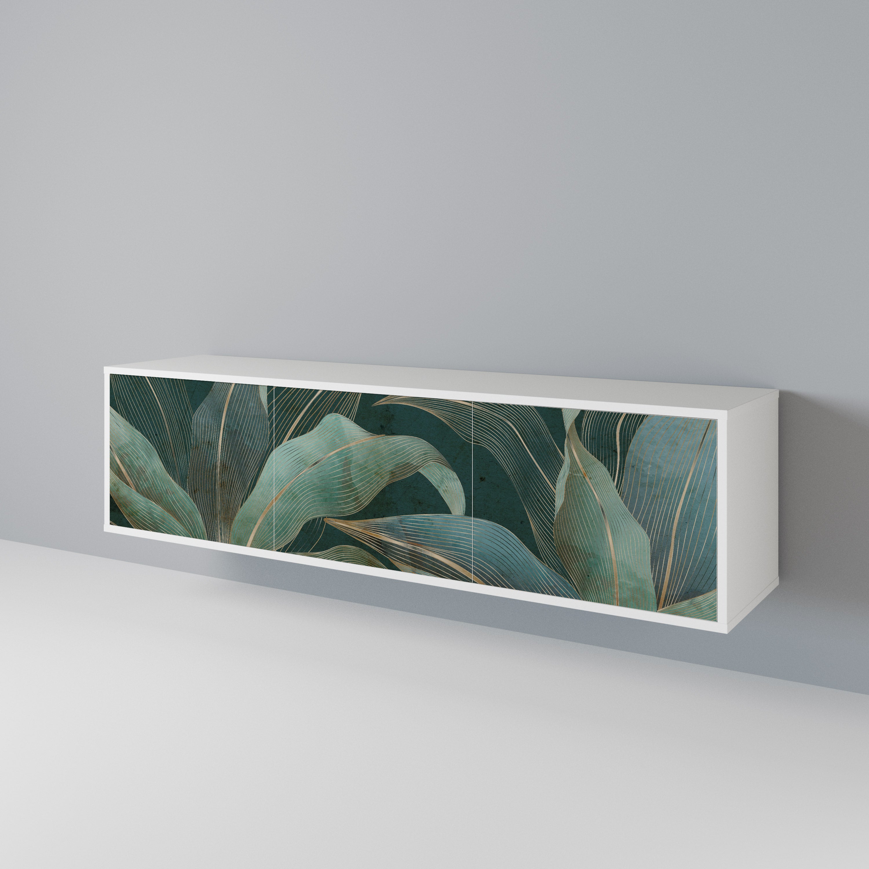 ROYAL GREEN 3-Door TV Cabinet