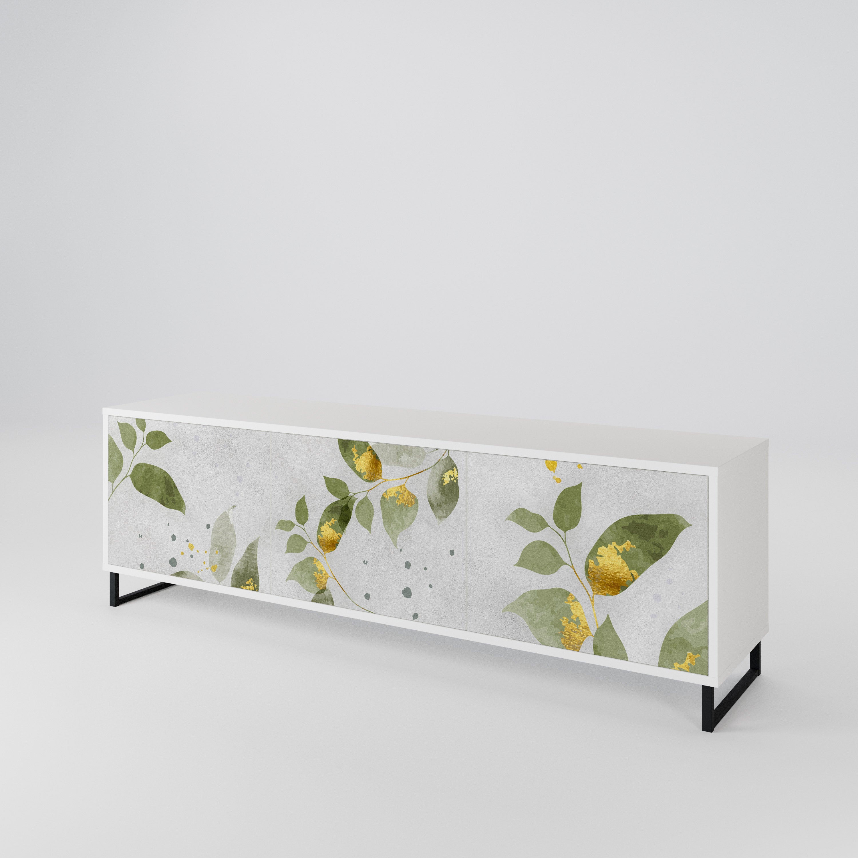 ELEGANT BOTANICS 3-Door TV Cabinet