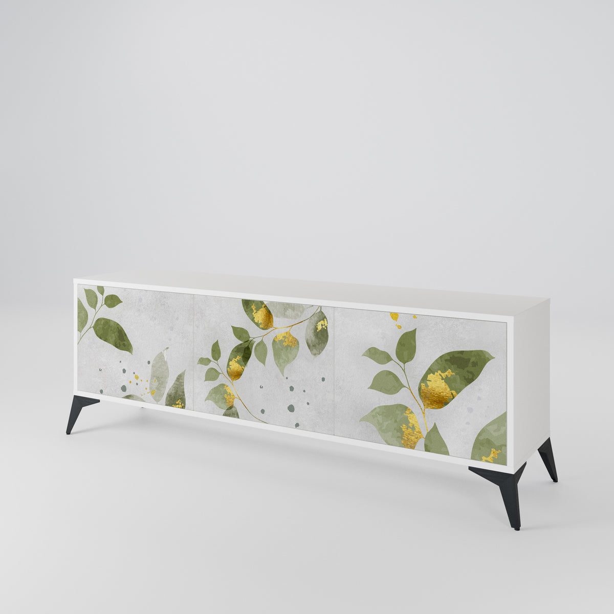 ELEGANT BOTANICS 3-türiges TV-Lowboard