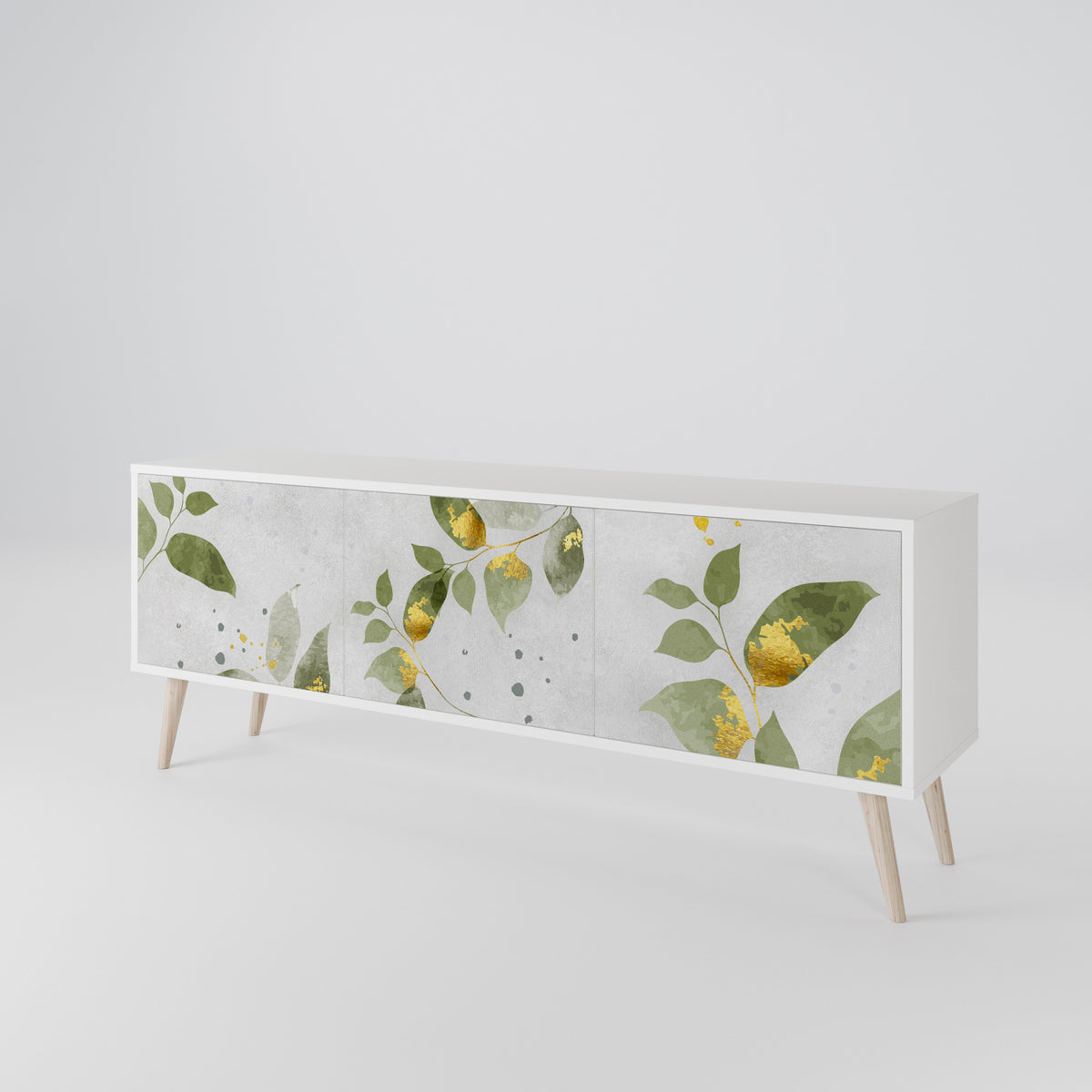 ELEGANT BOTANICS 3-türiges TV-Lowboard
