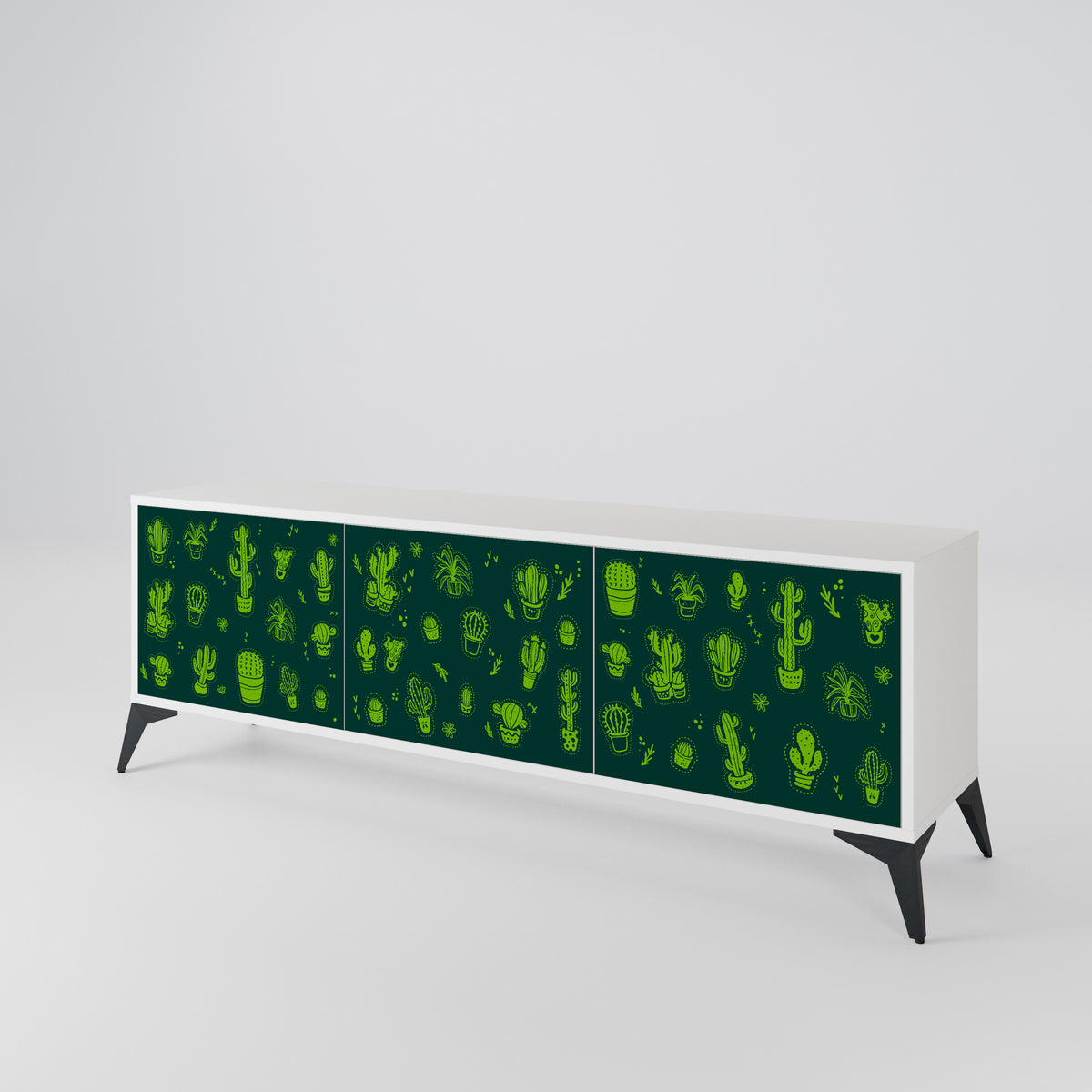 DESERT GREEN 3-türiges TV-Lowboard
