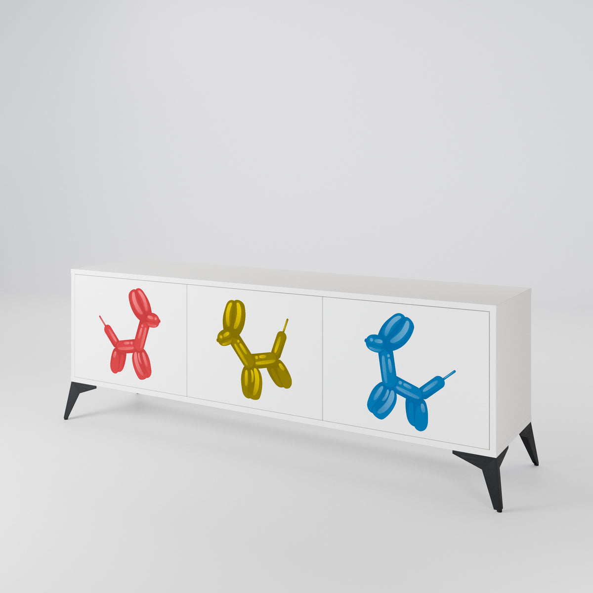 CHILDHOOD MEMORY 3-türiges TV-Lowboard