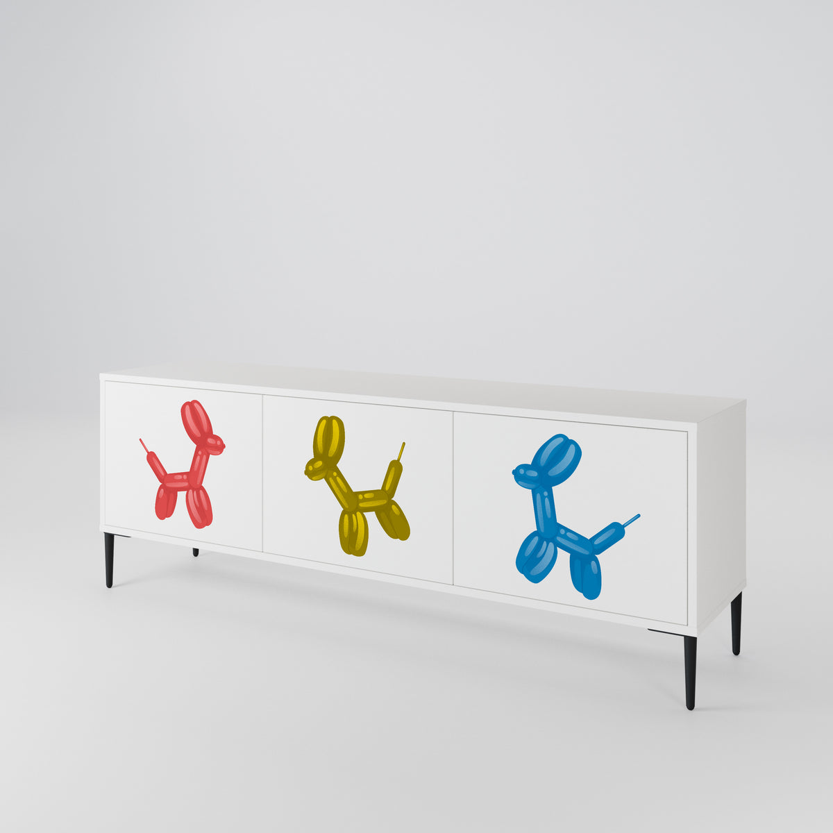CHILDHOOD MEMORY 3-türiges TV-Lowboard