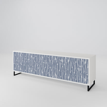 GRAPHITE RAIN 3-türiges TV-Lowboard