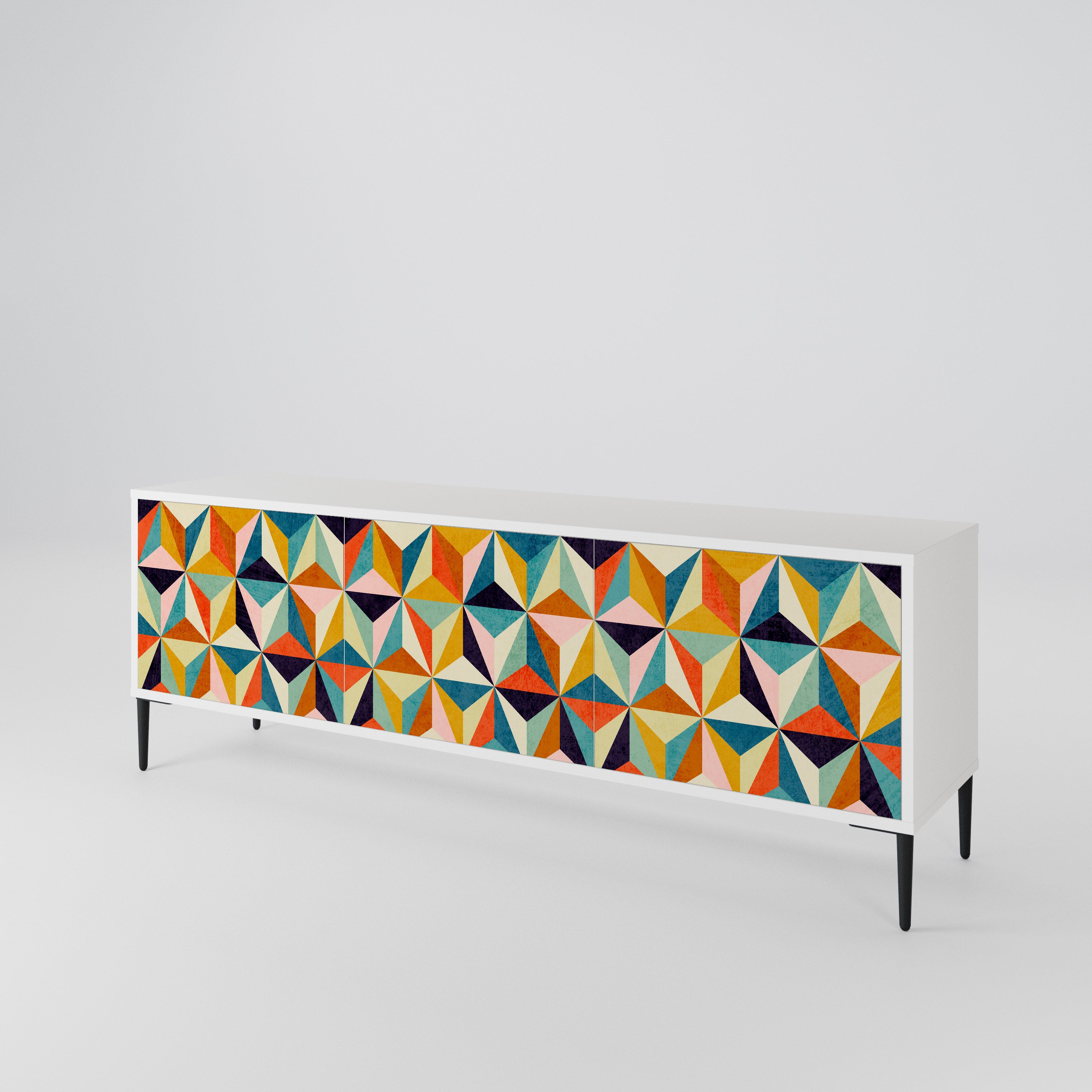 TESSELATE TREASURES 3-türiges TV-Lowboard
