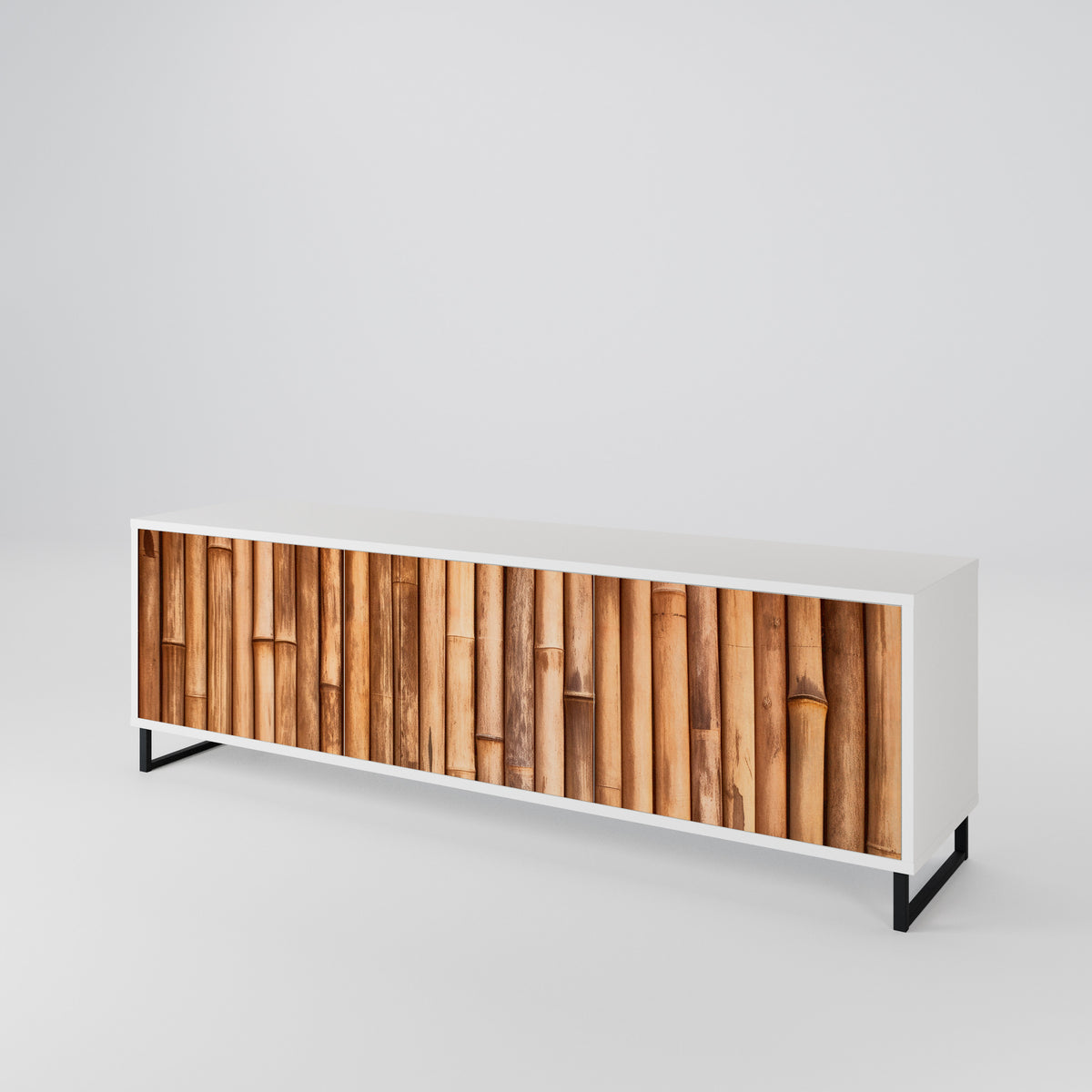 NATURAL WOOD 3-türiges TV-Lowboard