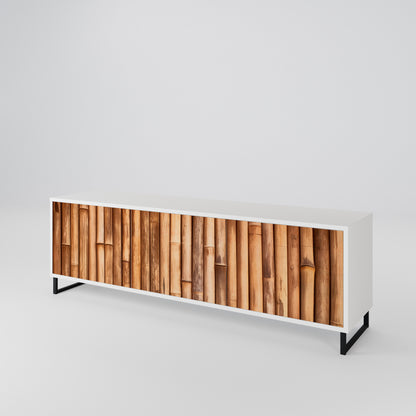NATURAL WOOD 3-türiges TV-Lowboard