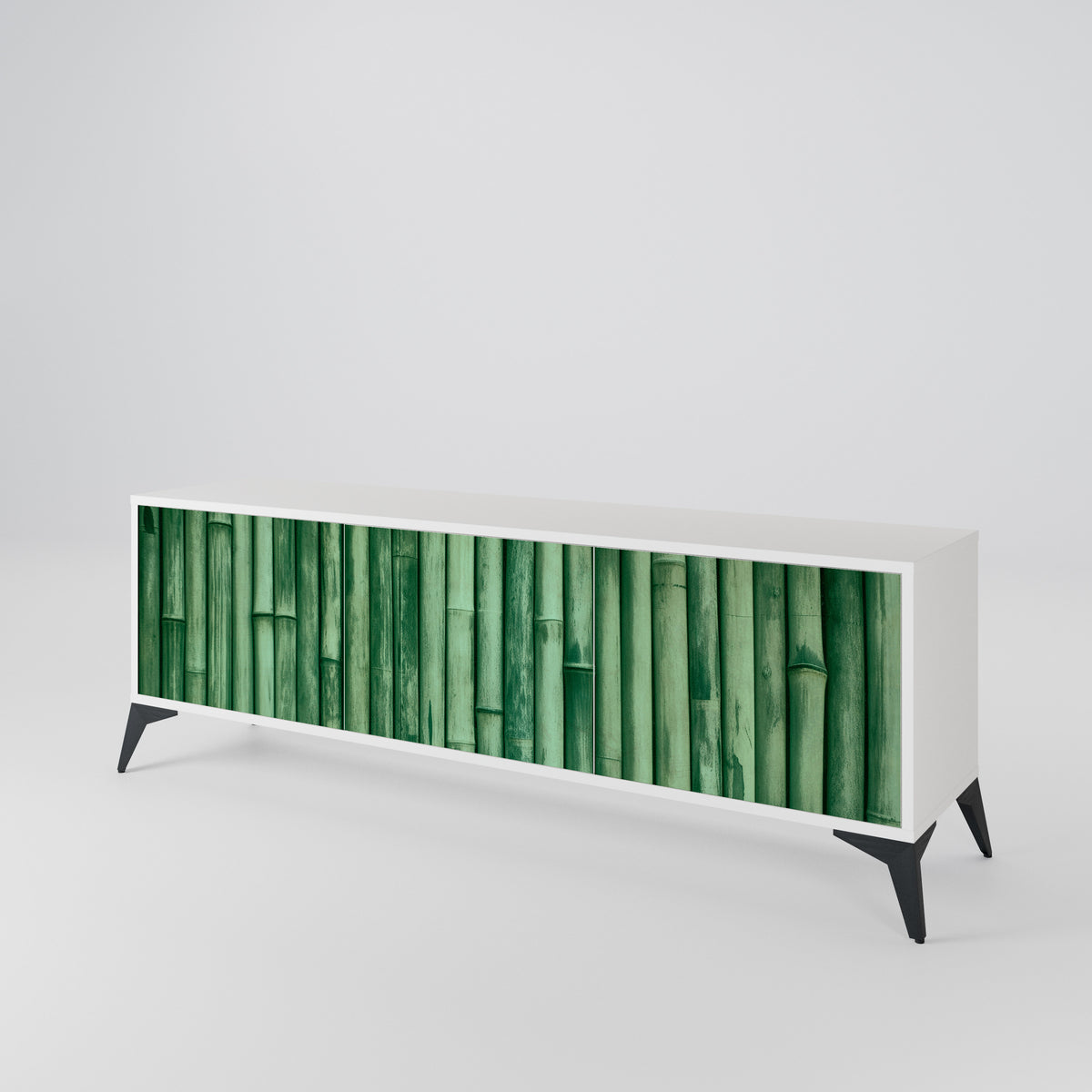 NATURAL GREEN 3-türiges TV-Lowboard