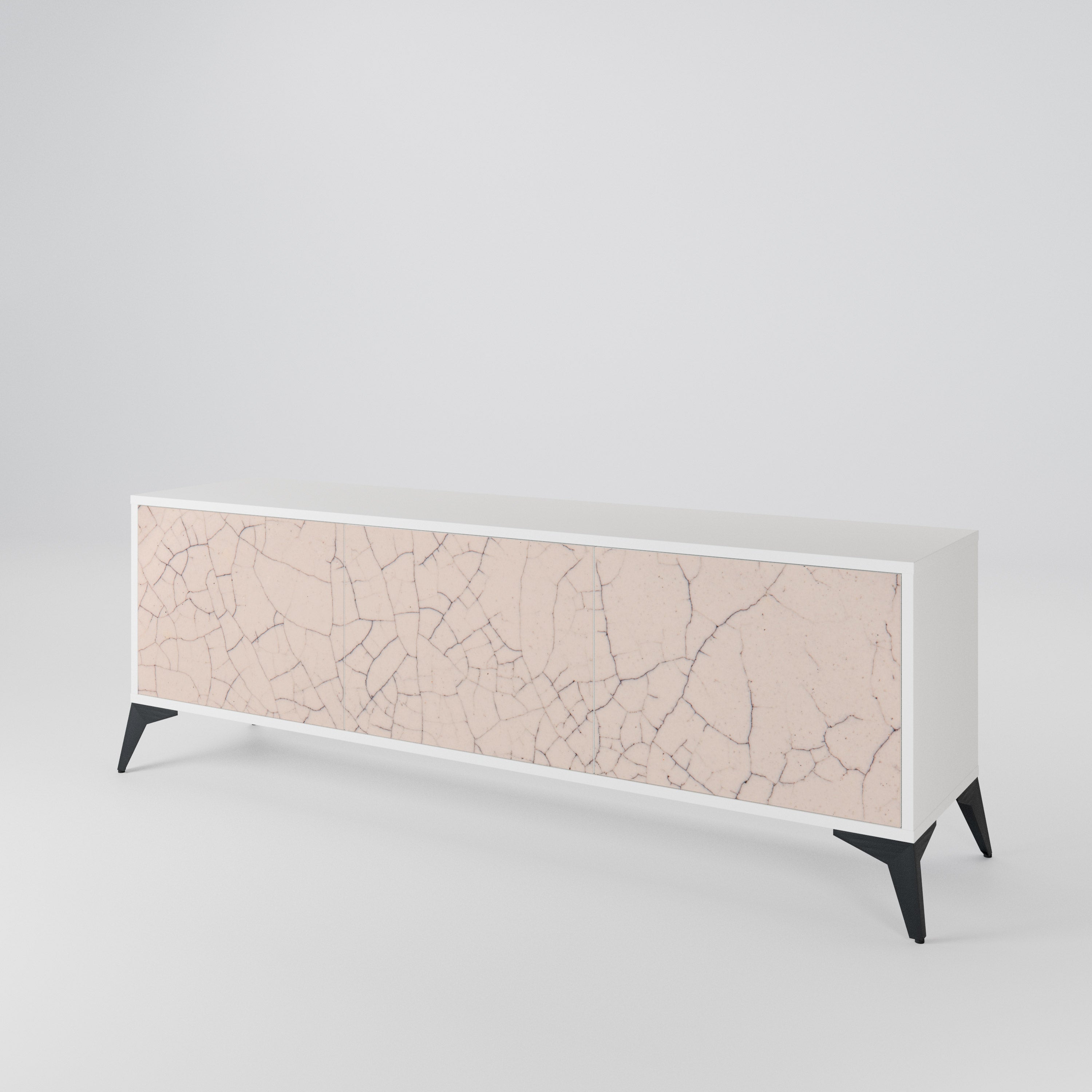 CERAMIC TEXTURE 3-Door TV Cabinet