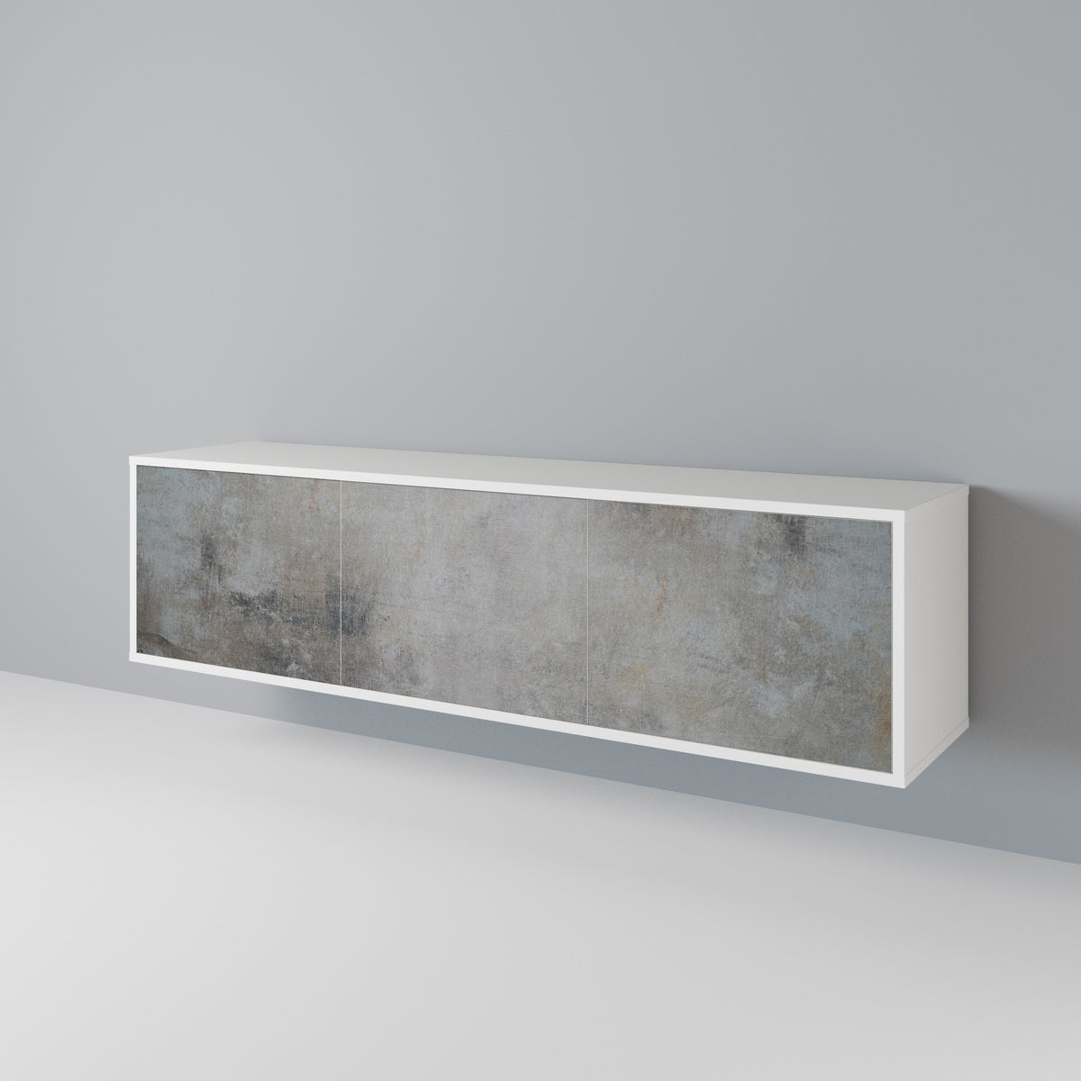 CONCRETE WALL 3-türiges TV-Lowboard