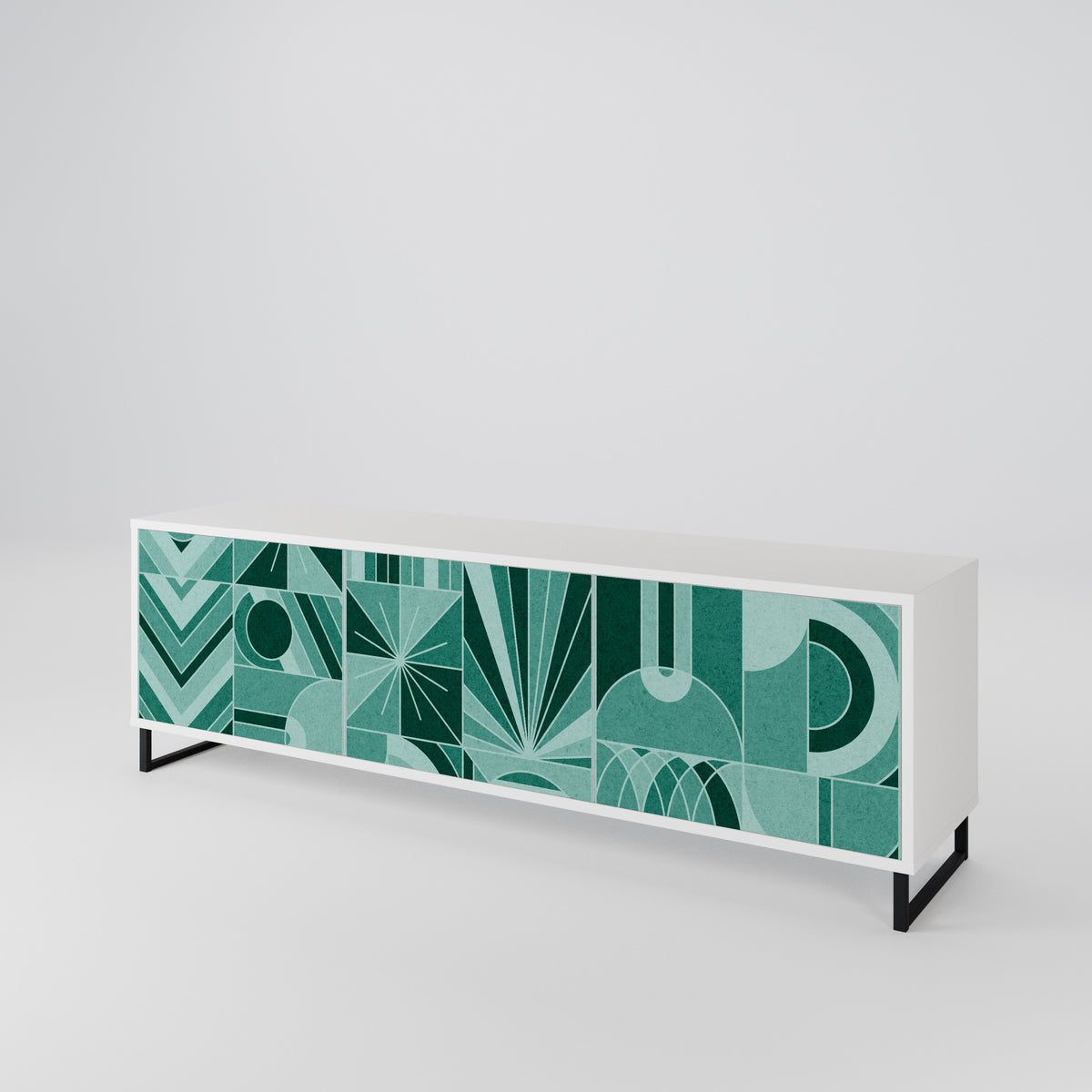 HARMONIC GRID 3-türiges TV-Lowboard