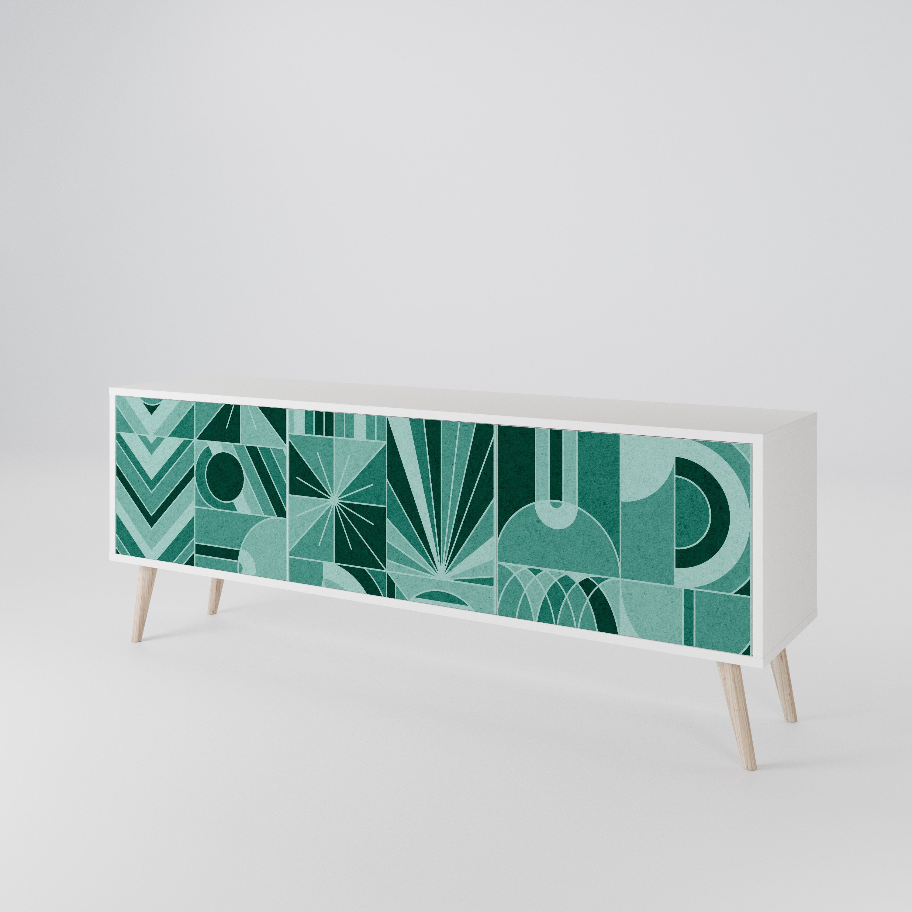 HARMONIC GRID 3-Door TV Cabinet