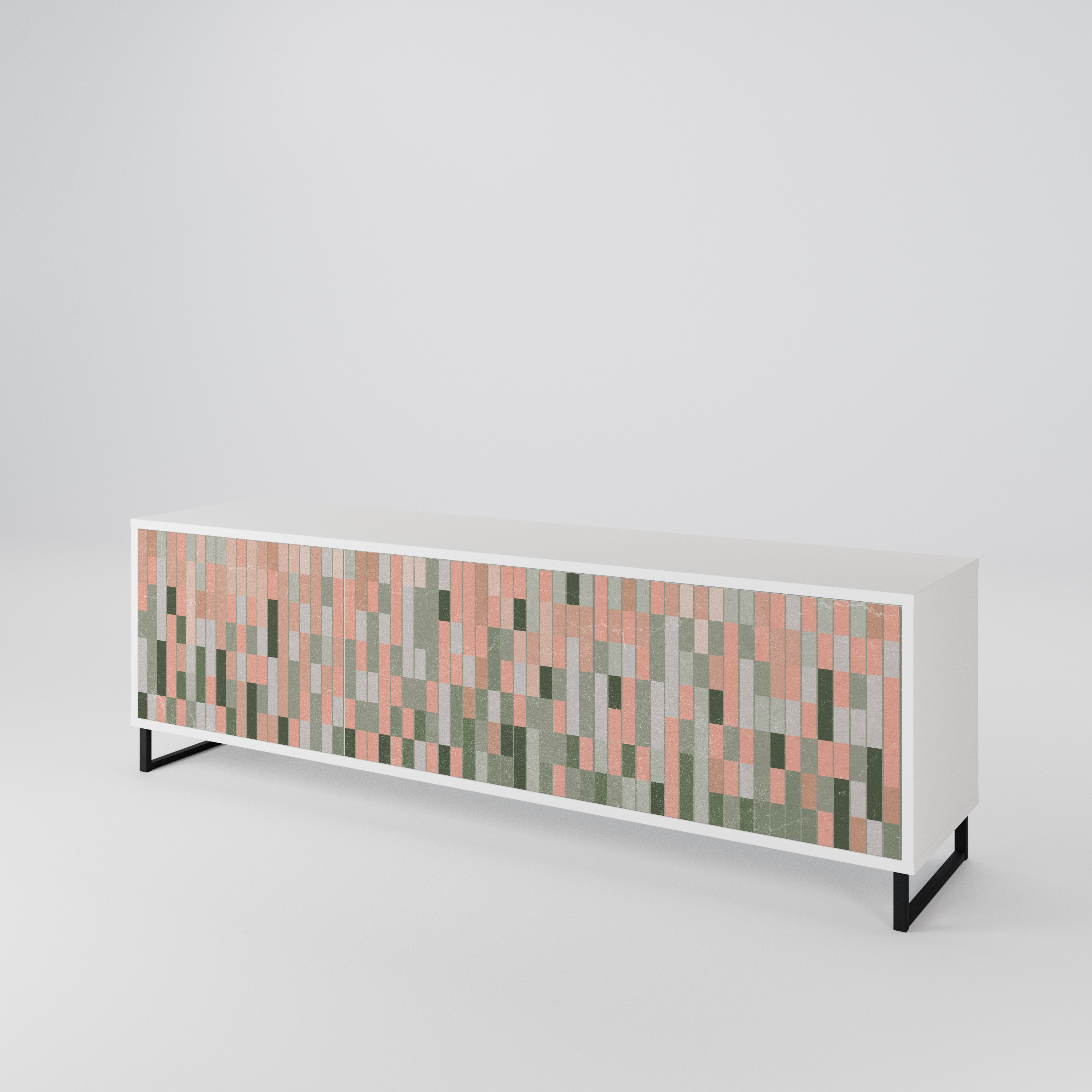 BUILDING THE FUTURE 3-Door TV Cabinet