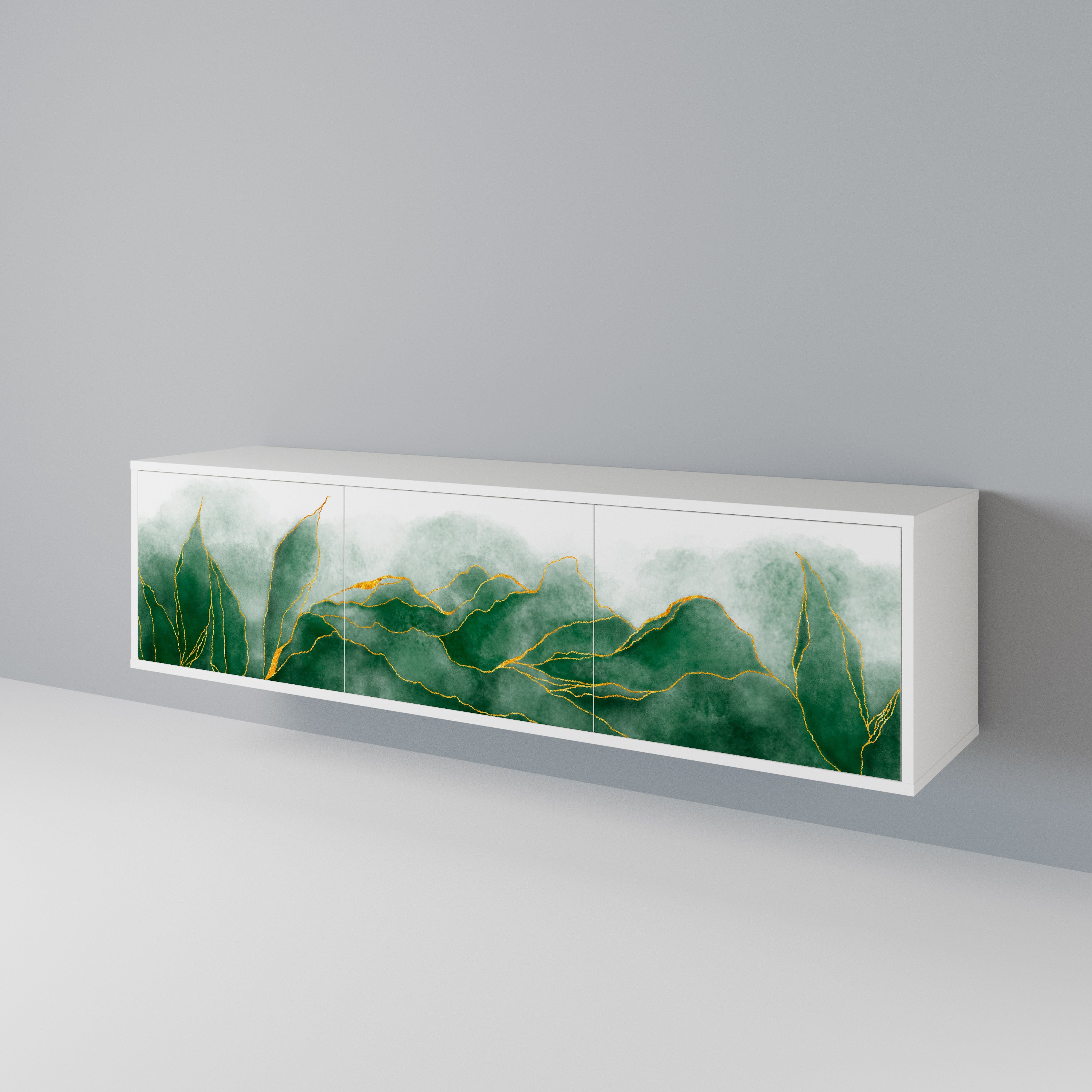 EXPENSIVE NATURE 3-Door TV Cabinet