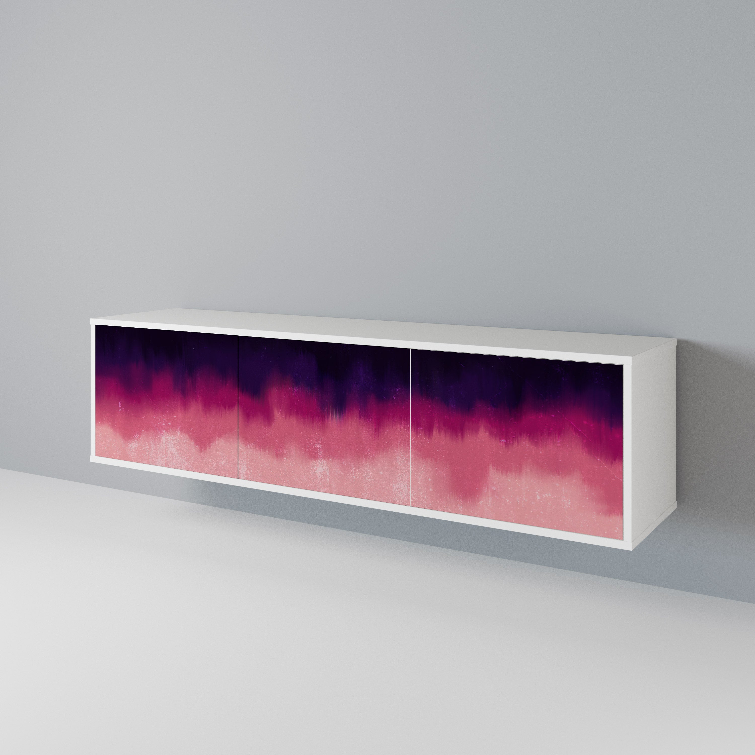 AURORA BOREALIS 3-Door TV Cabinet