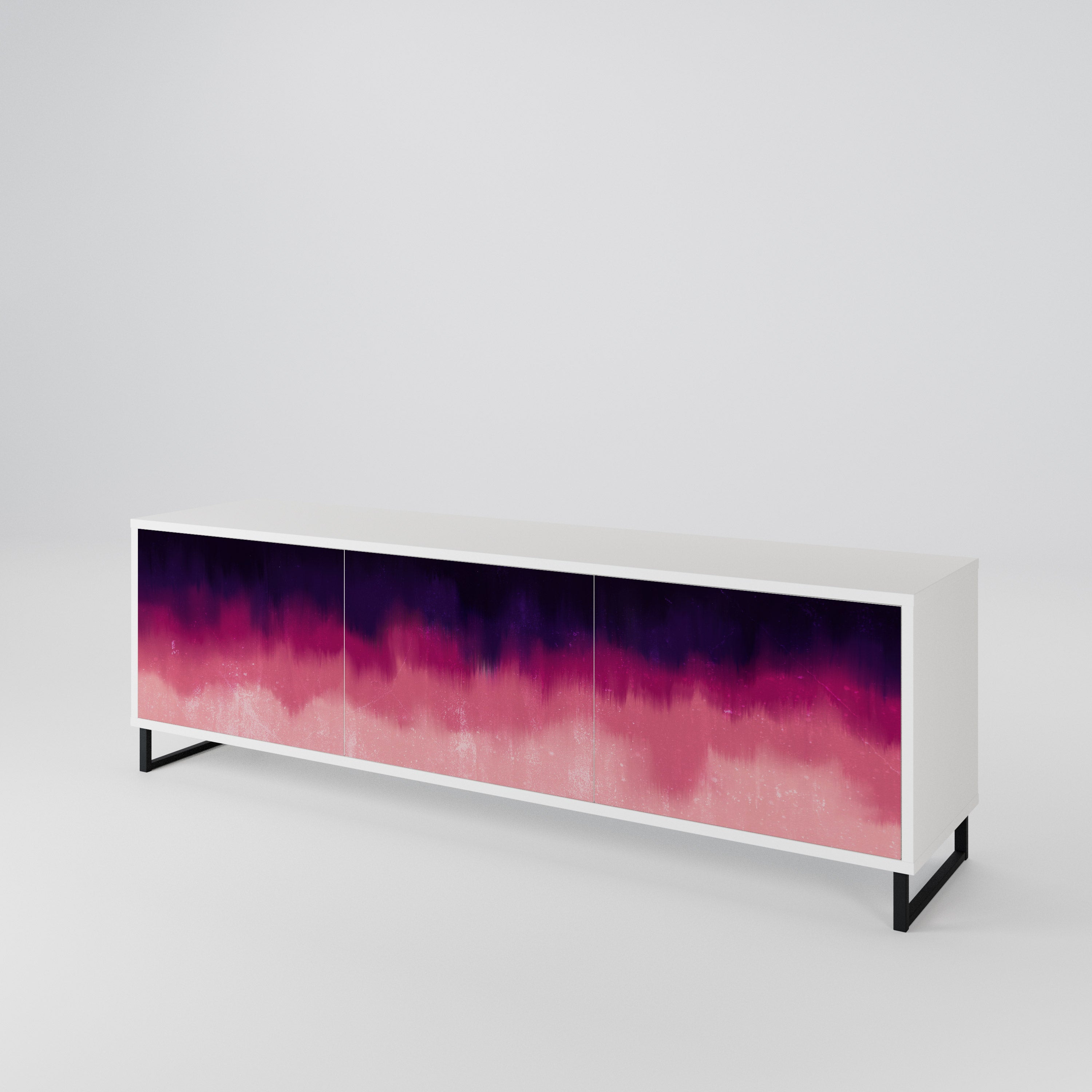 AURORA BOREALIS 3-Door TV Cabinet