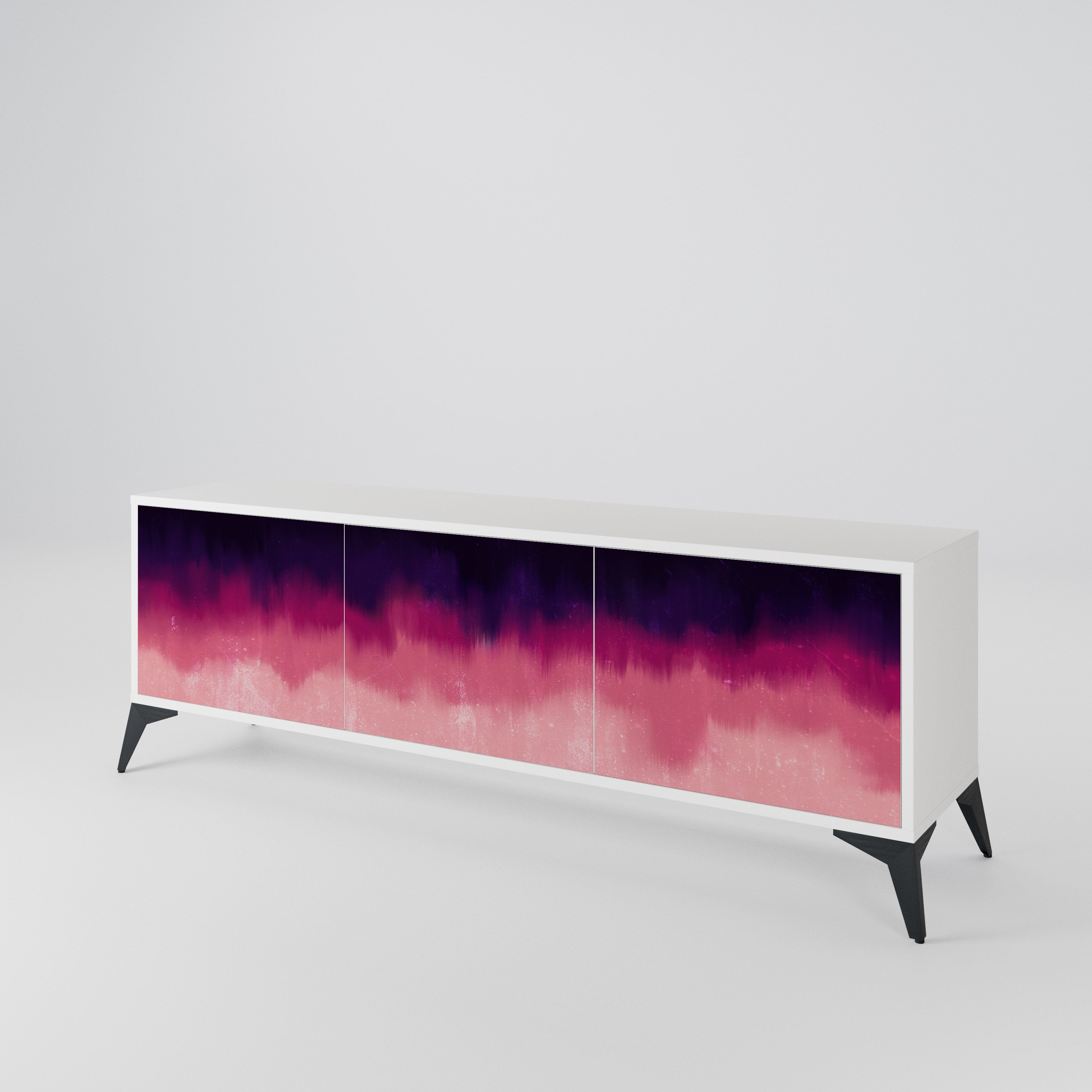 AURORA BOREALIS 3-Door TV Cabinet