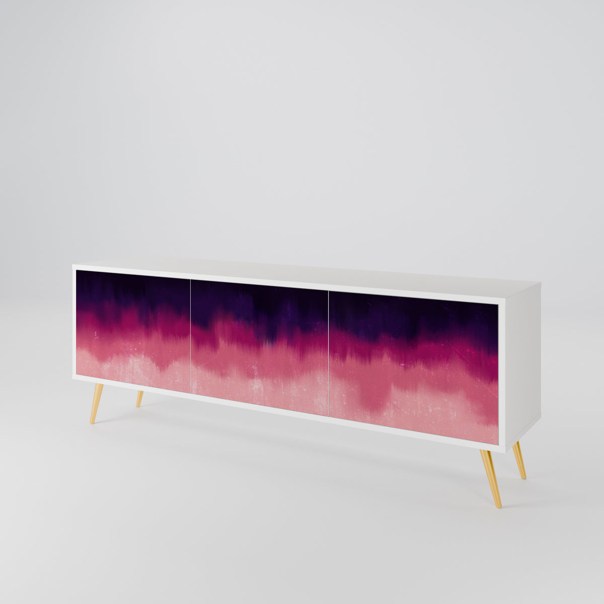 AURORA BOREALIS 3-türiges TV-Lowboard