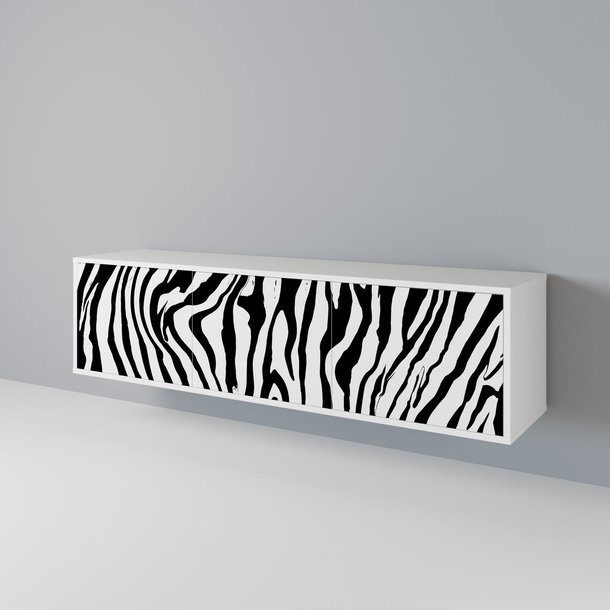 SPLENDID ZEBRA 3-türiges TV-Lowboard