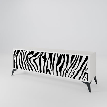 SPLENDID ZEBRA 3-türiges TV-Lowboard