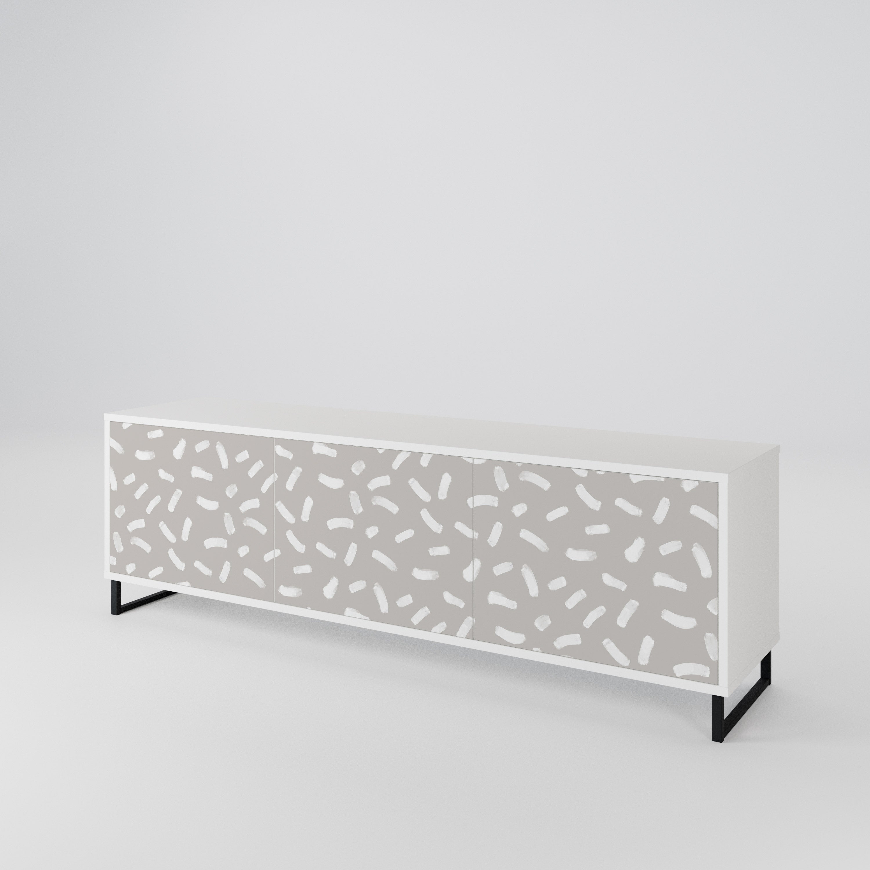 PASSING SECONDS 3-Door TV Cabinet
