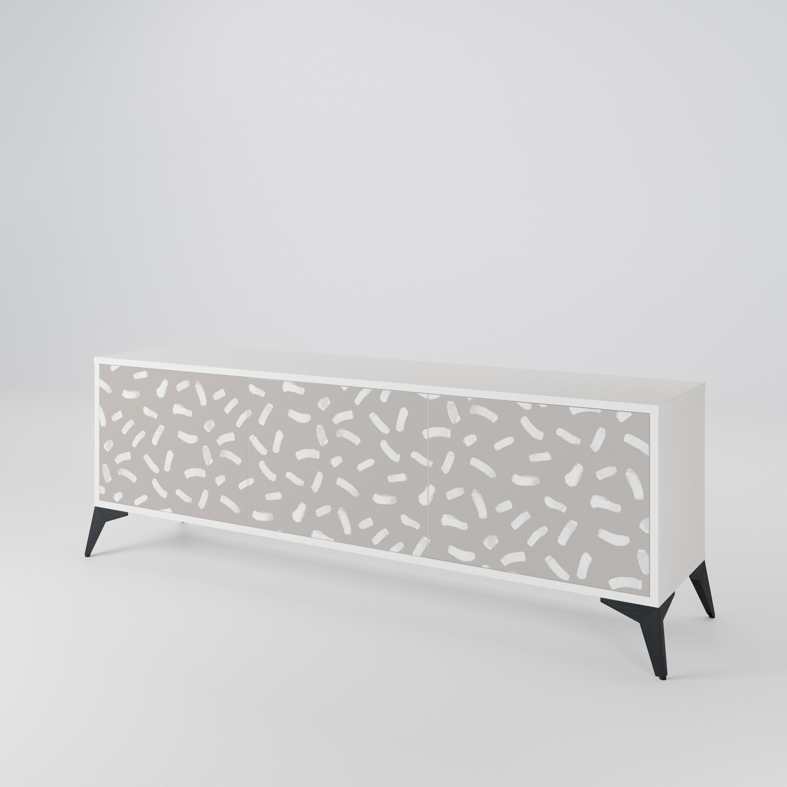 PASSING SECONDS 3-Door TV Cabinet