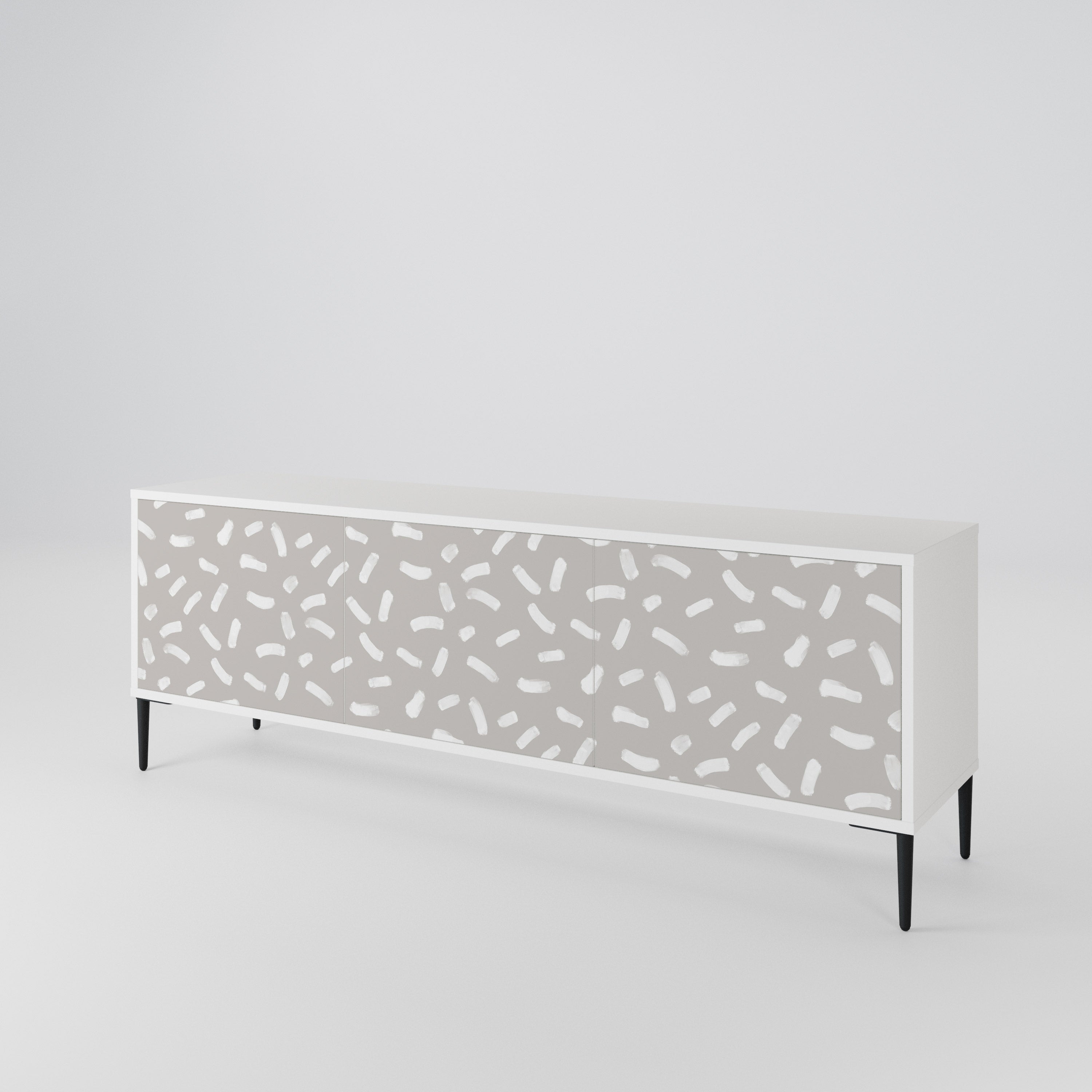 PASSING SECONDS 3-Door TV Cabinet