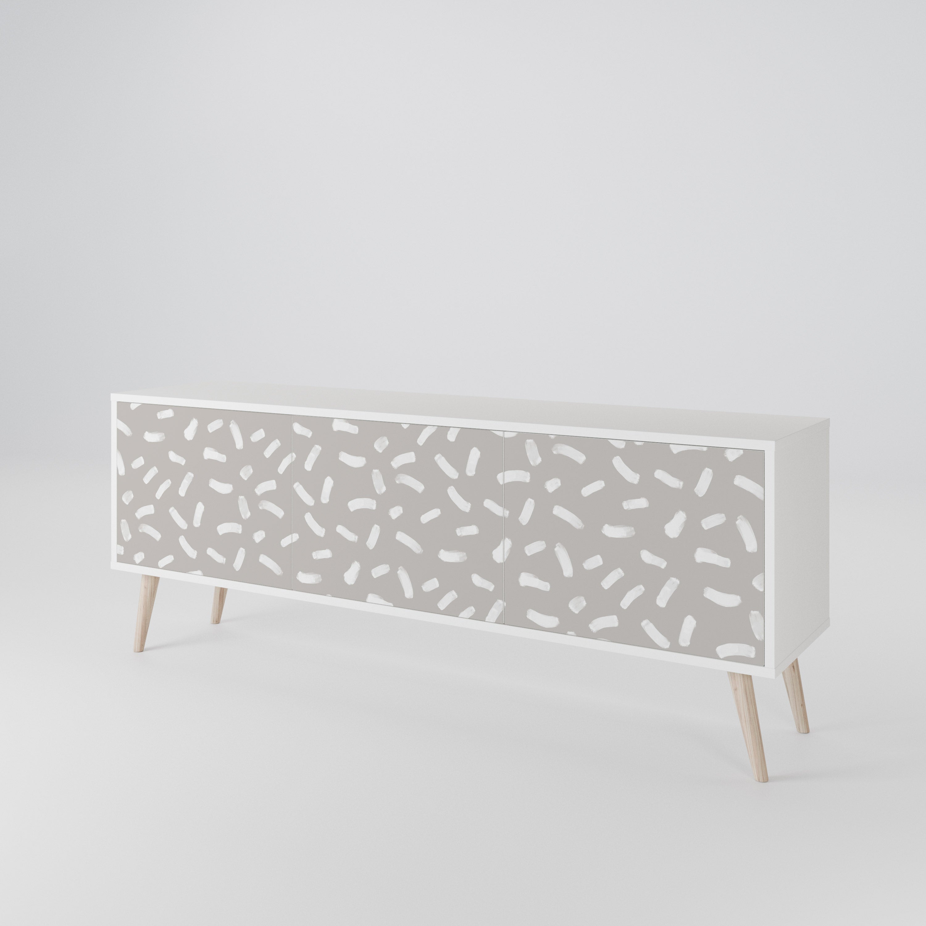 PASSING SECONDS 3-Door TV Cabinet
