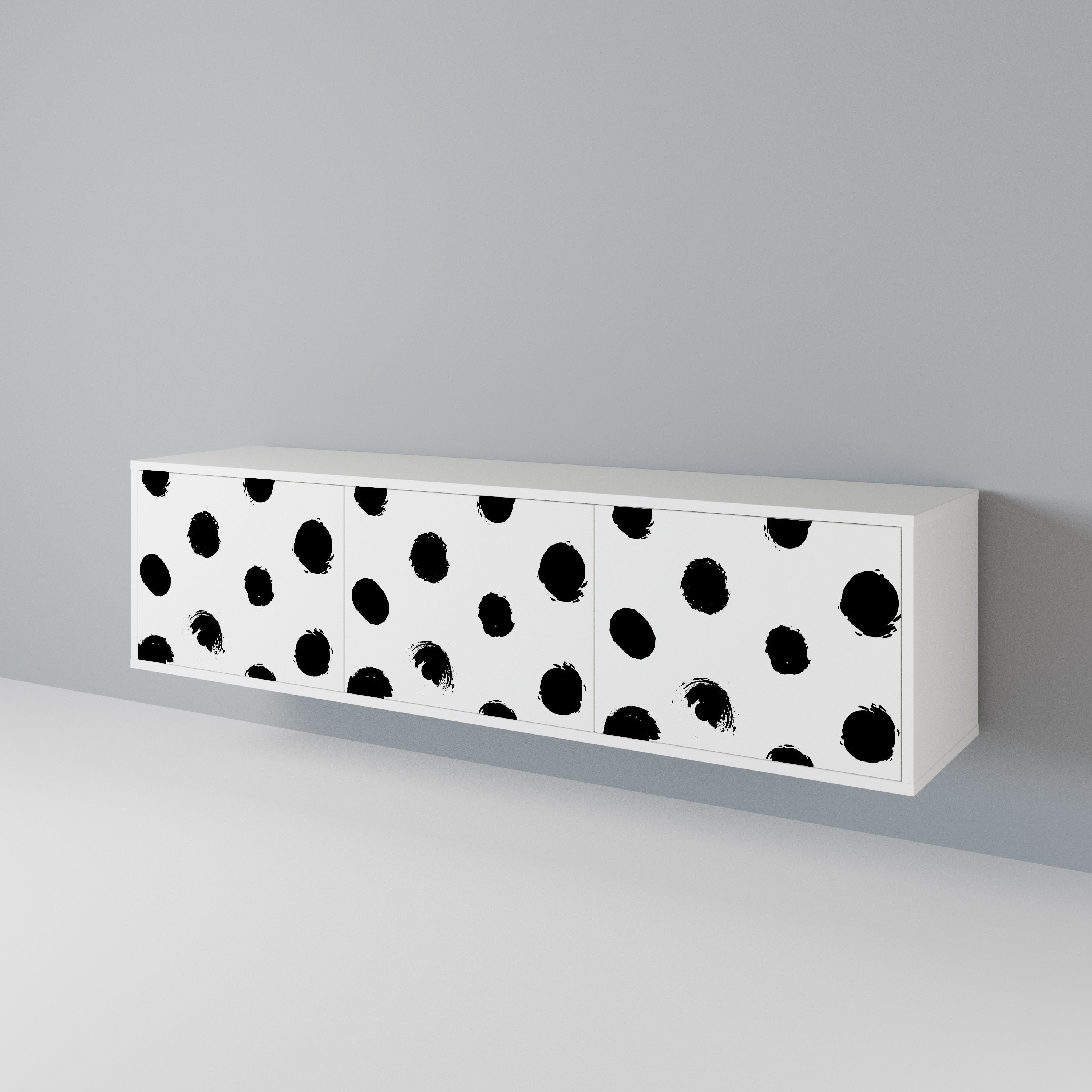 SLIPPING MINUTES 3-Door TV Cabinet