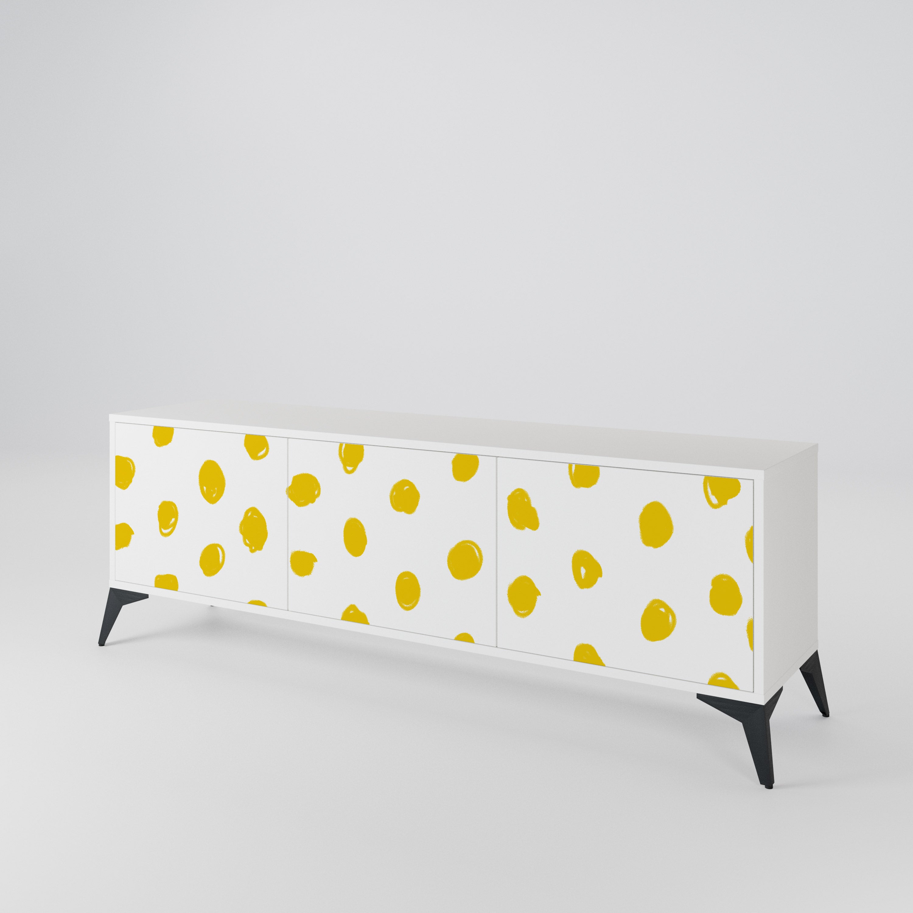 RADIANT REVERIE 3-Door TV Cabinet