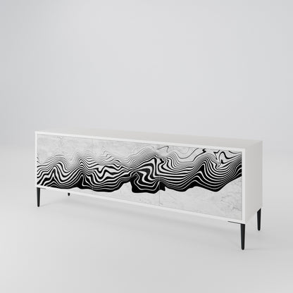 MONOCHROME MIRAGE 3-türiges TV-Lowboard