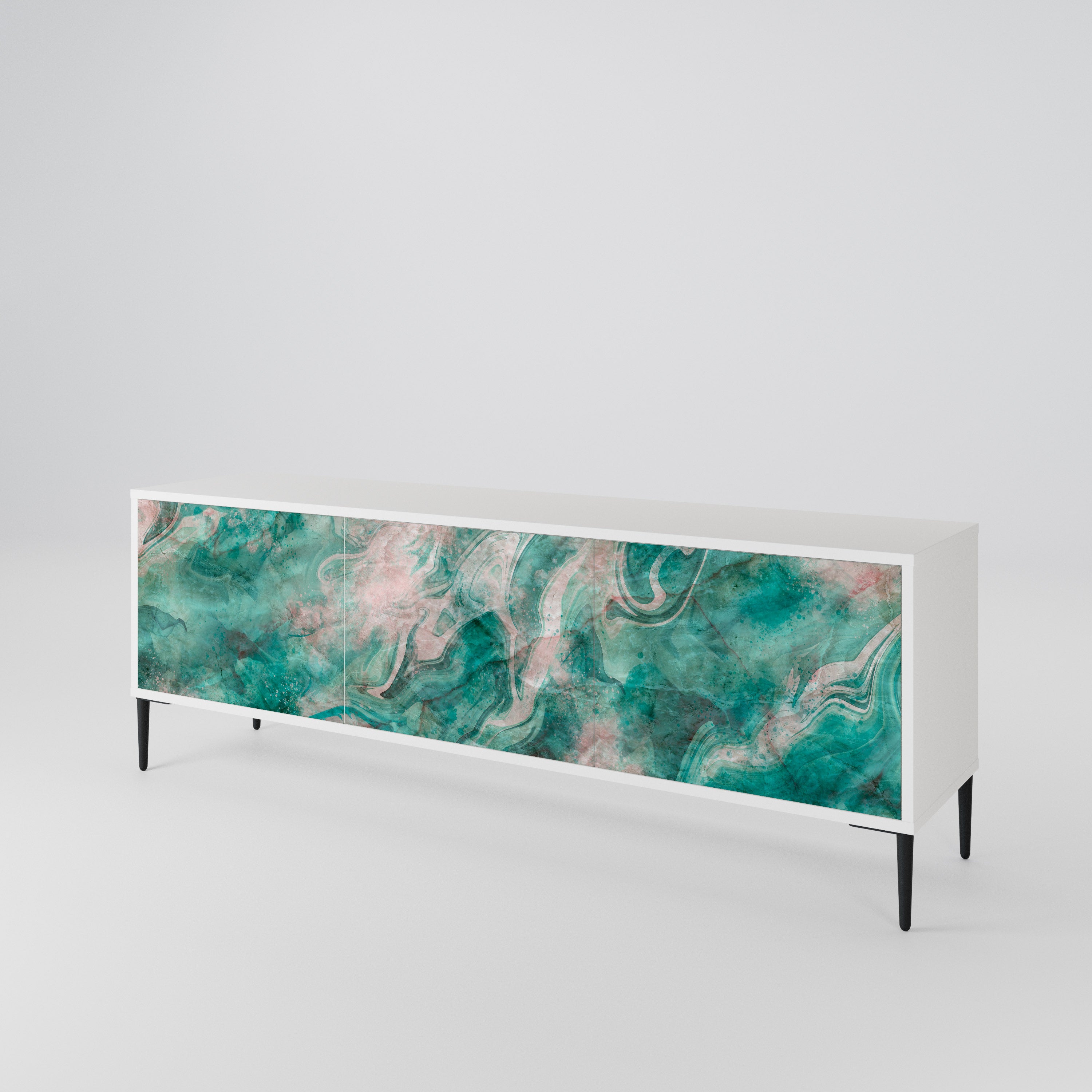 ABSTRACT ALCHEMY 3-Door TV Cabinet