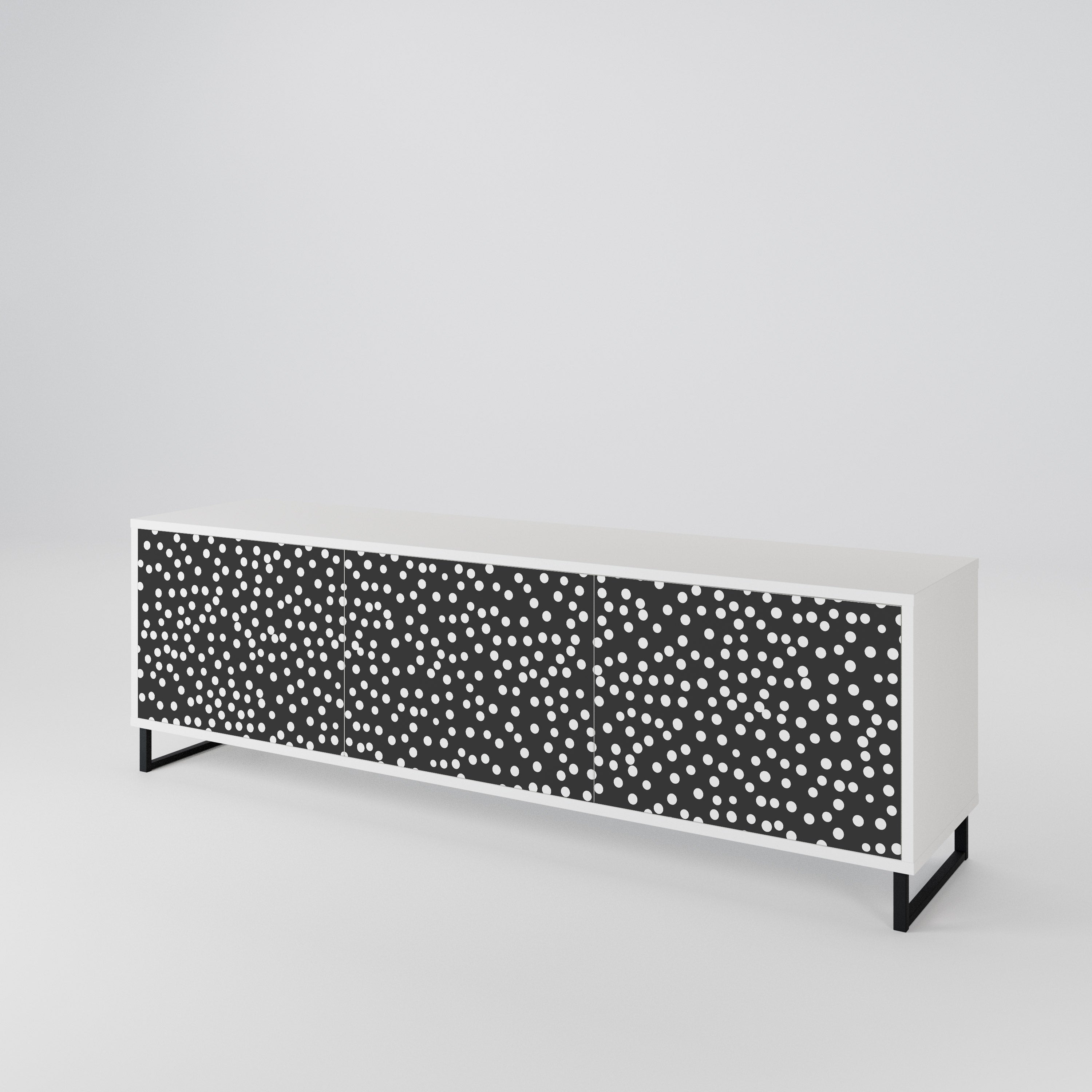 BLINDING LIGHTS 3-Door TV Cabinet