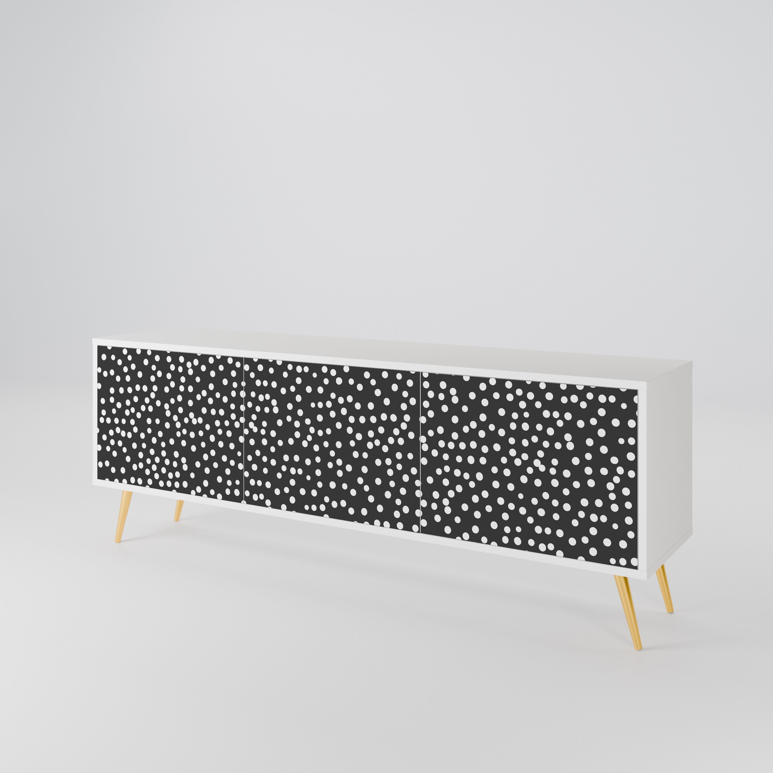 BLINDING LIGHTS 3-Door TV Cabinet