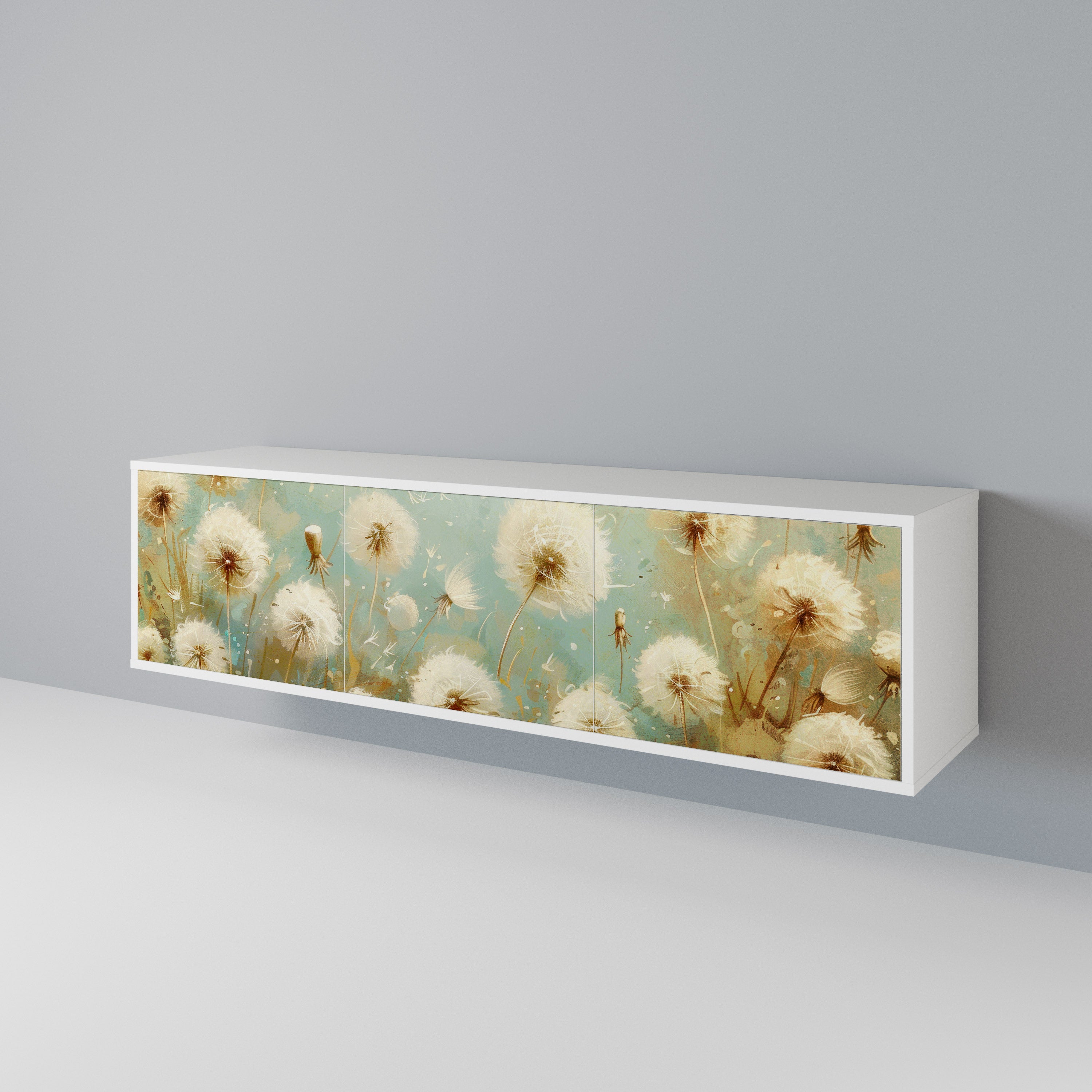 DREAMY MEADOW 3-Door TV Cabinet