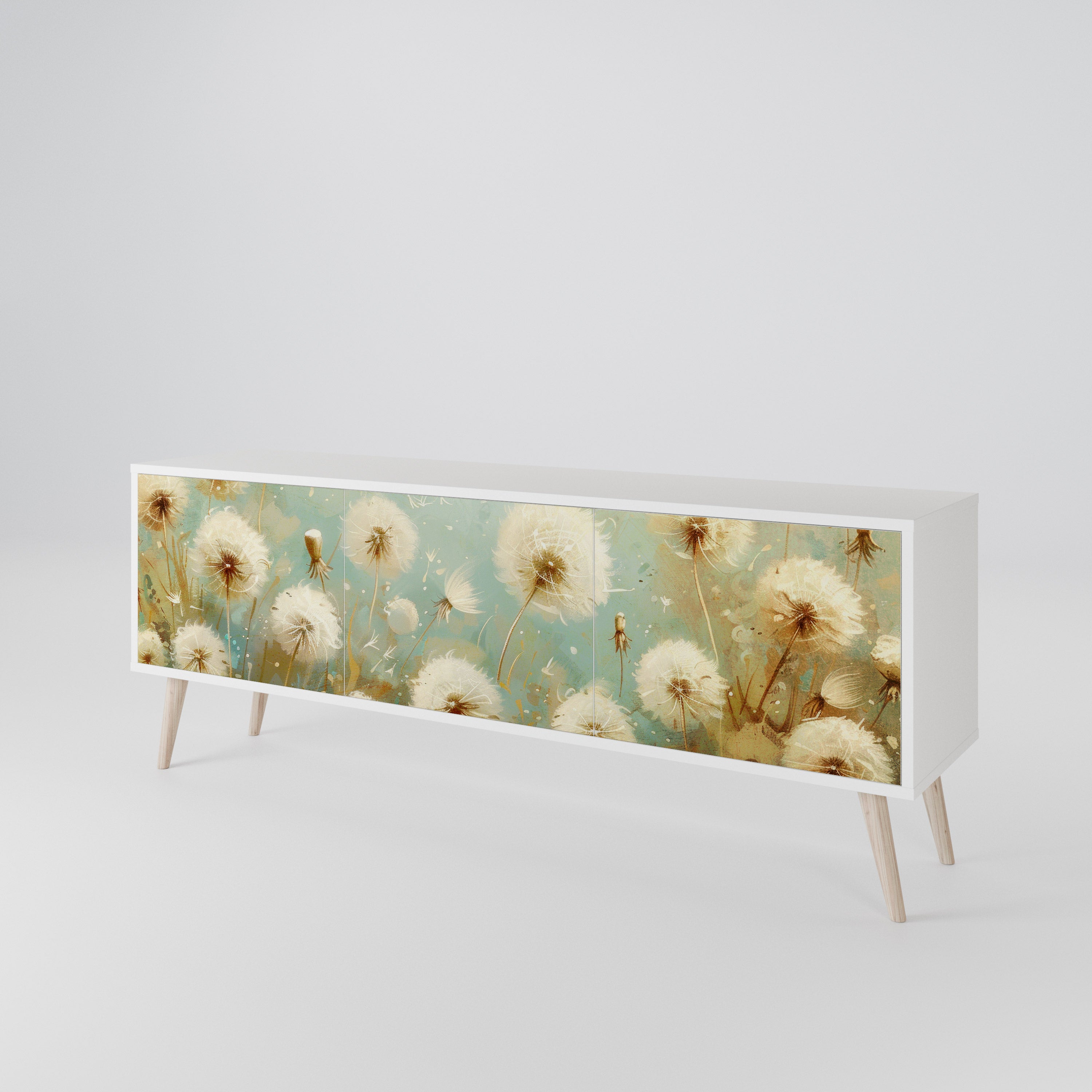 DREAMY MEADOW 3-Door TV Cabinet