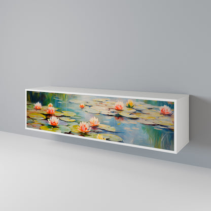 BLOOMING WATERS 3-türiges TV-Lowboard