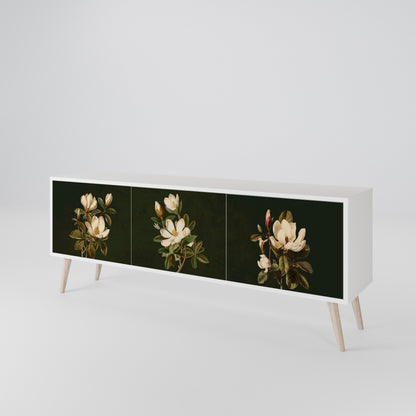 FLORAL NOIR 3-türiges TV-Lowboard