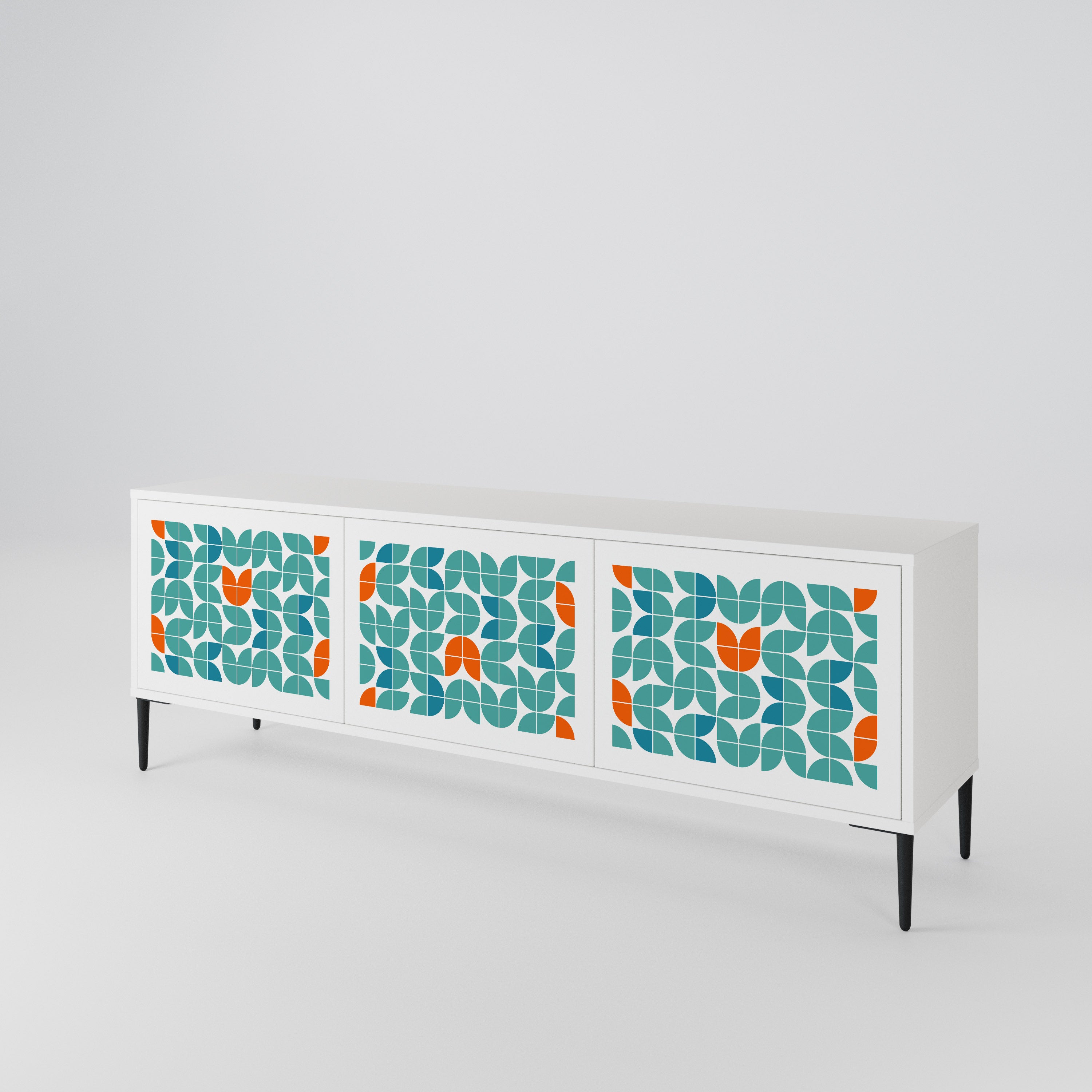 BE THE CHANGE 3-Door TV Cabinet