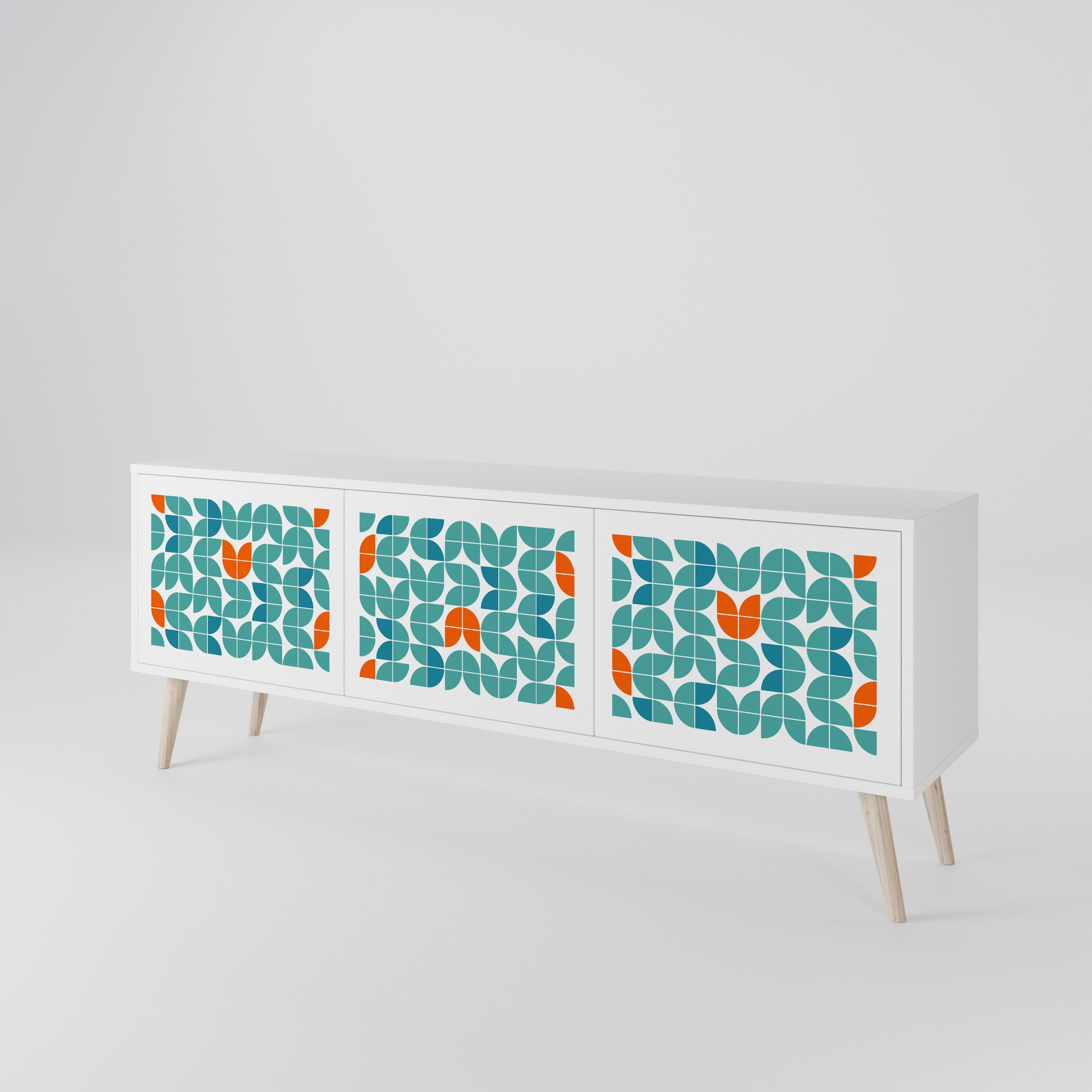 BE THE CHANGE 3-Door TV Cabinet