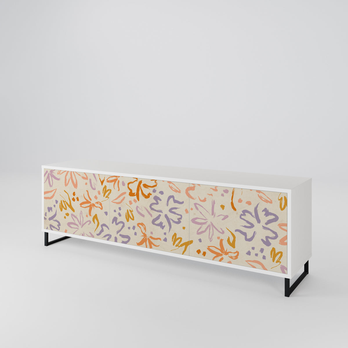 SPRING WHIMSY 3-türiges TV-Lowboard