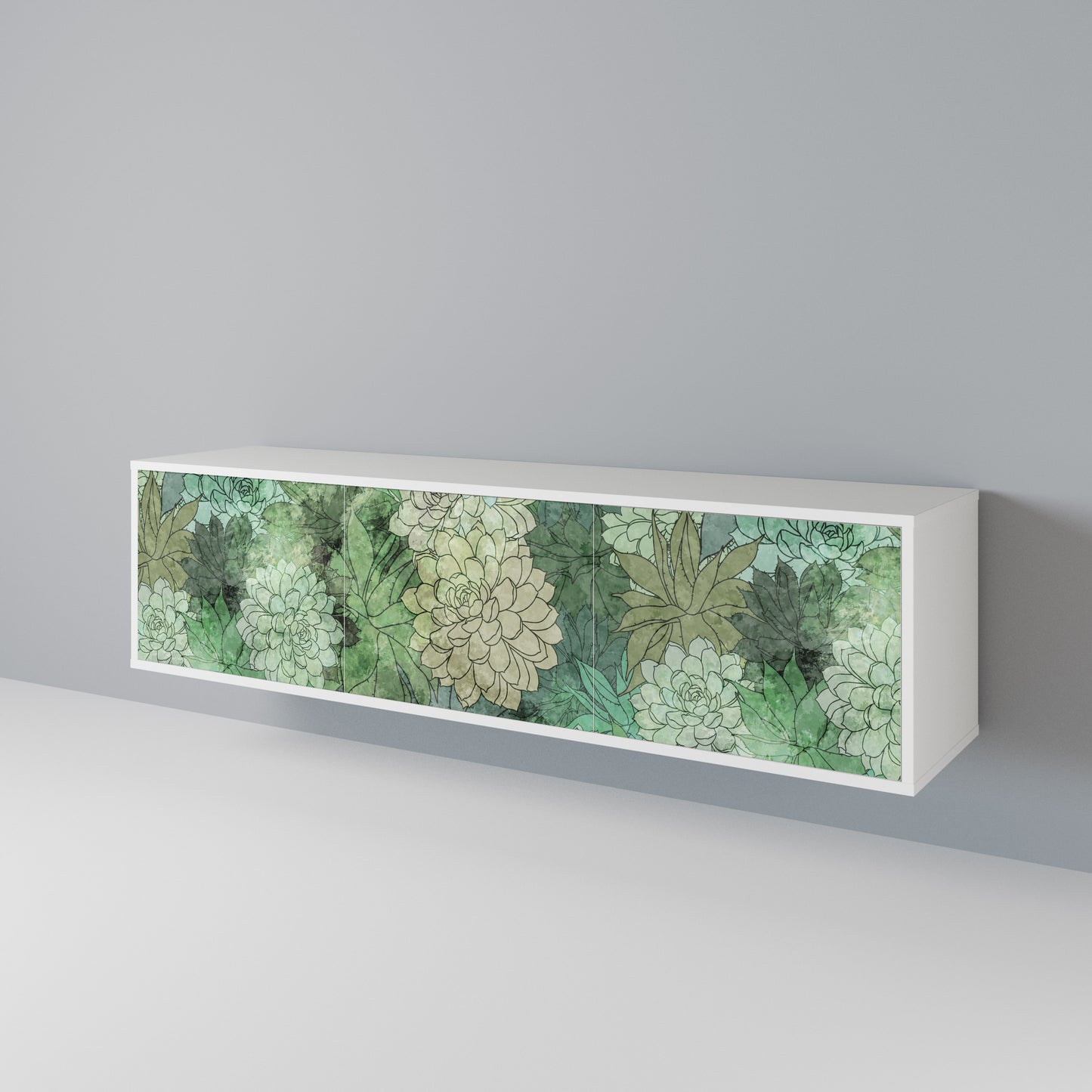 SUCCULENT CLUSTER 3-türiges TV-Lowboard