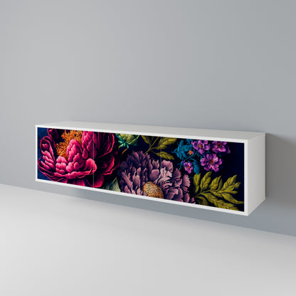 BLOOMING ELEGANCE 3-türiges TV-Lowboard