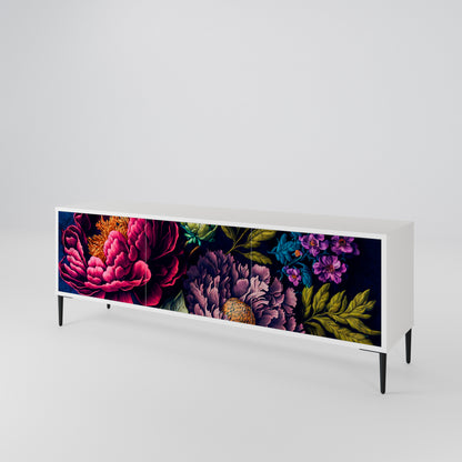 BLOOMING ELEGANCE 3-türiges TV-Lowboard
