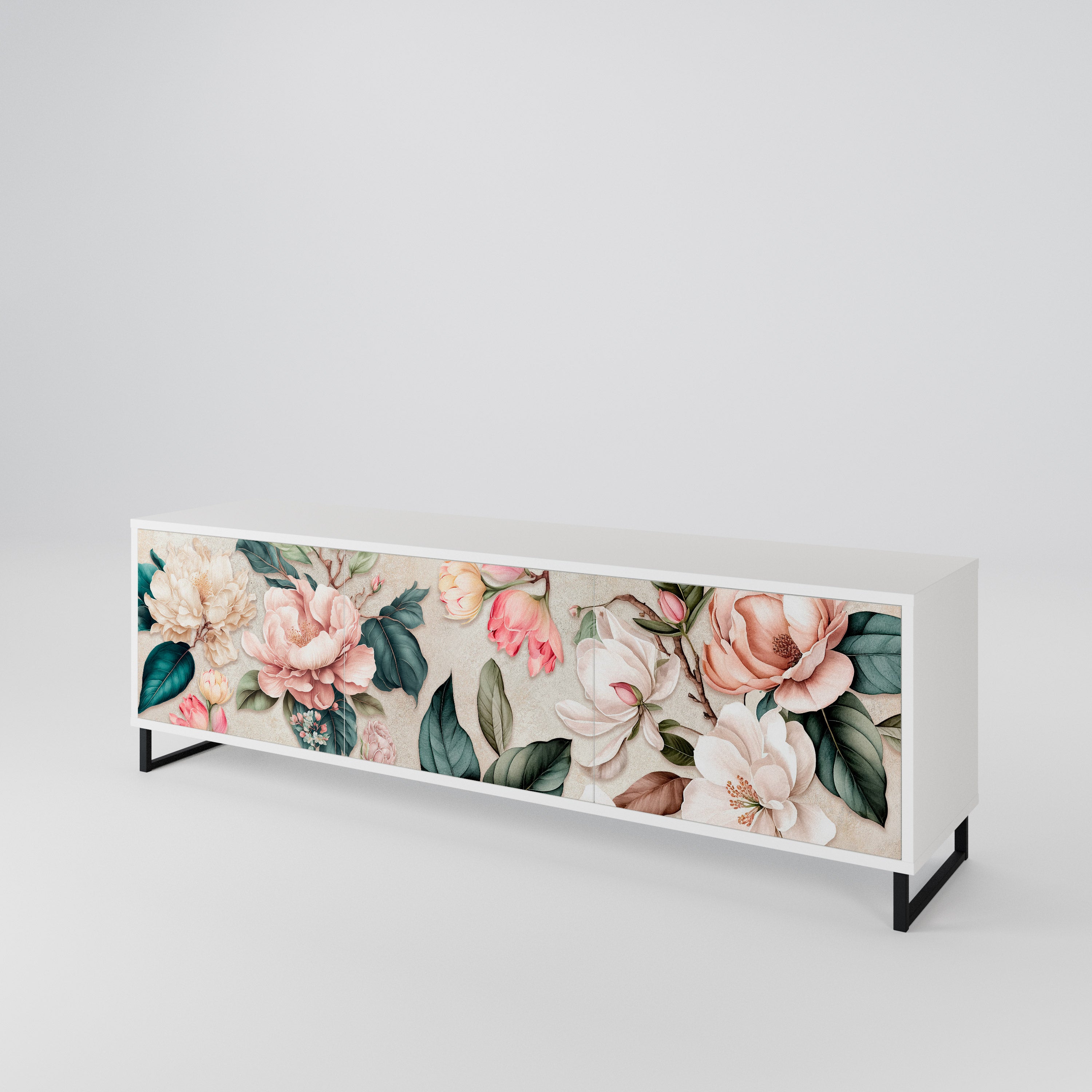 FLORAL GRACE 3-türiges TV-Lowboard