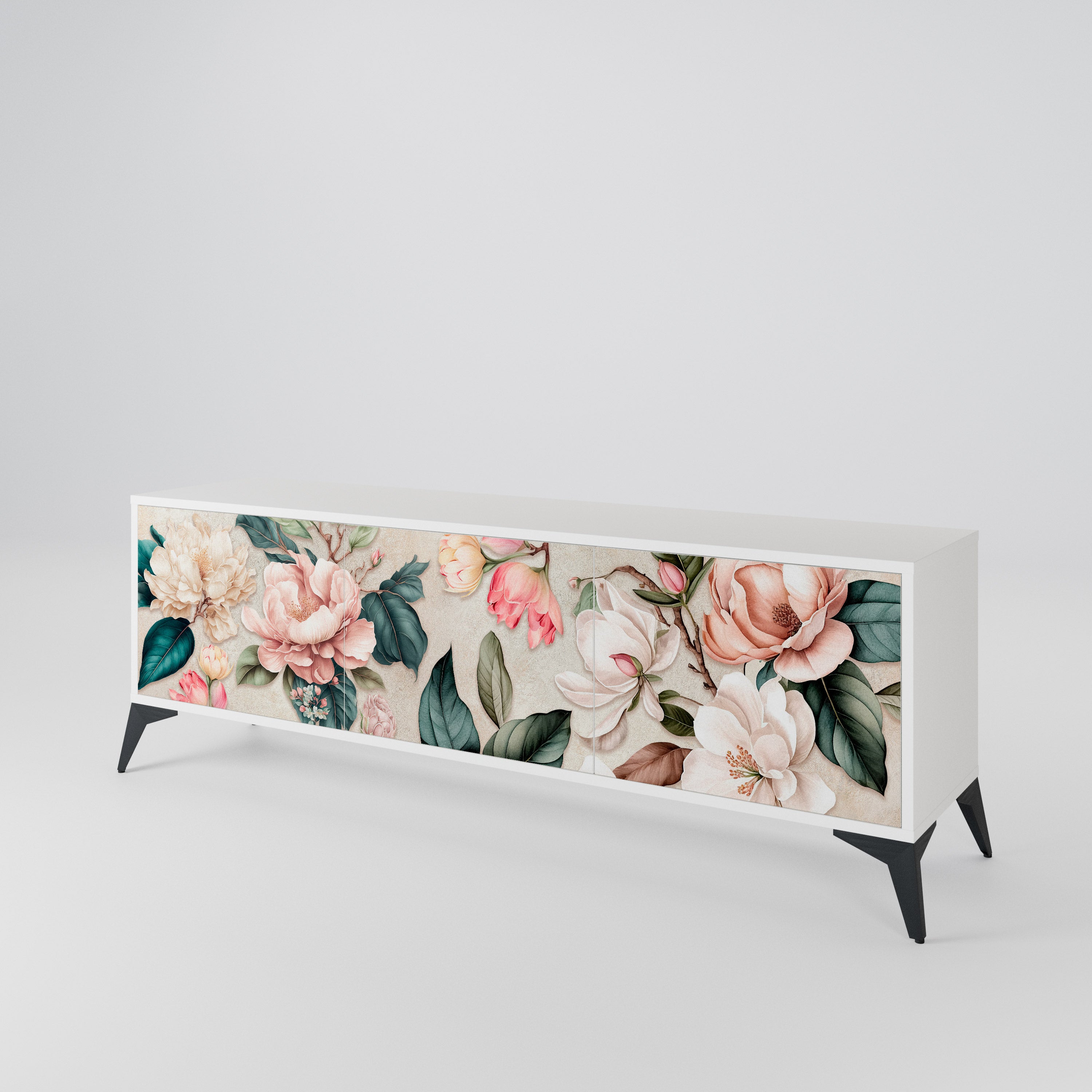 FLORAL GRACE 3-türiges TV-Lowboard