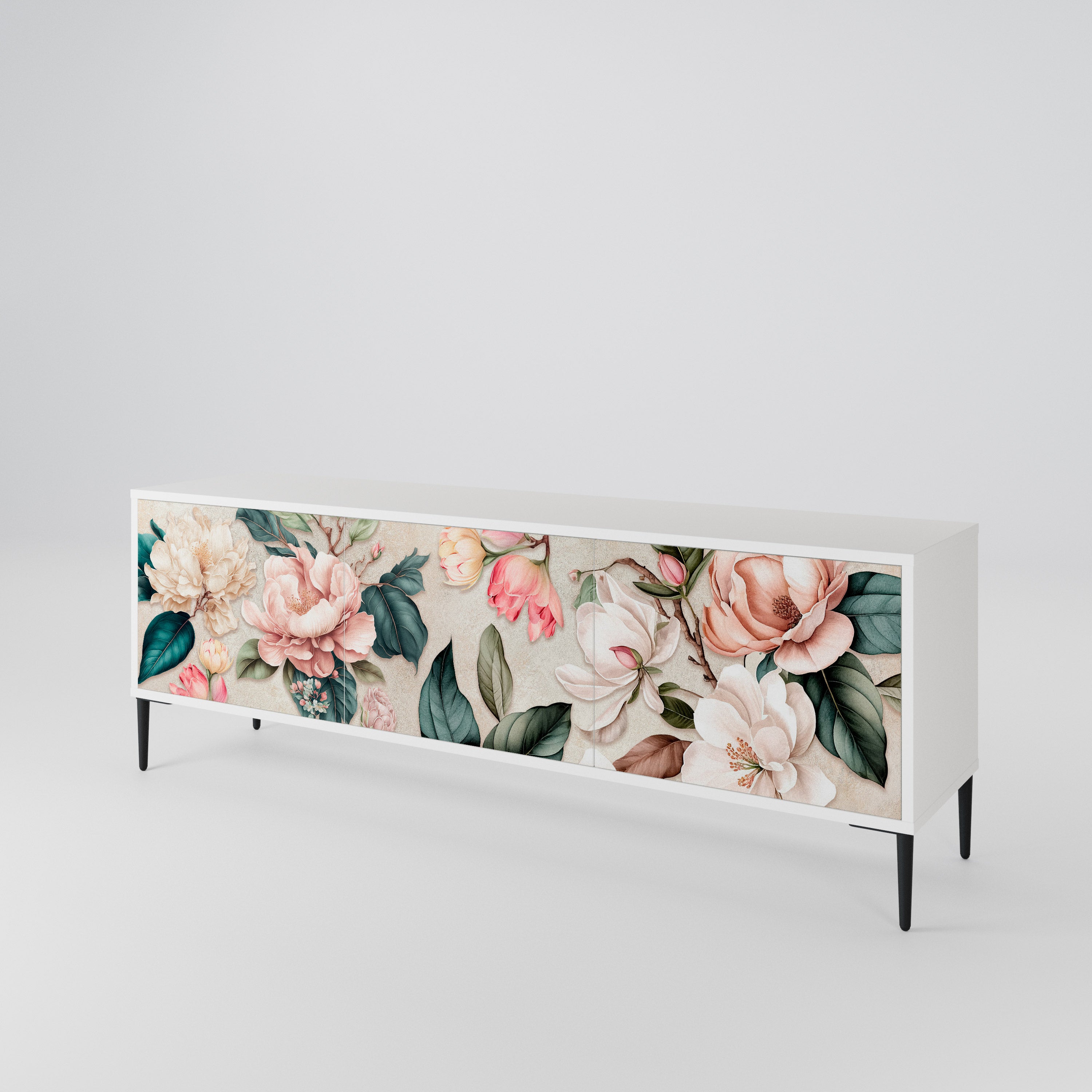 FLORAL GRACE 3-türiges TV-Lowboard